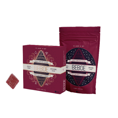 Beboe Sweet Dreams 5:1 THC:CBN Plum Berry Gummies 100mg (20ct)