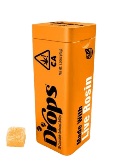 DROPS - SOLVENTLESS: Orange 20PC