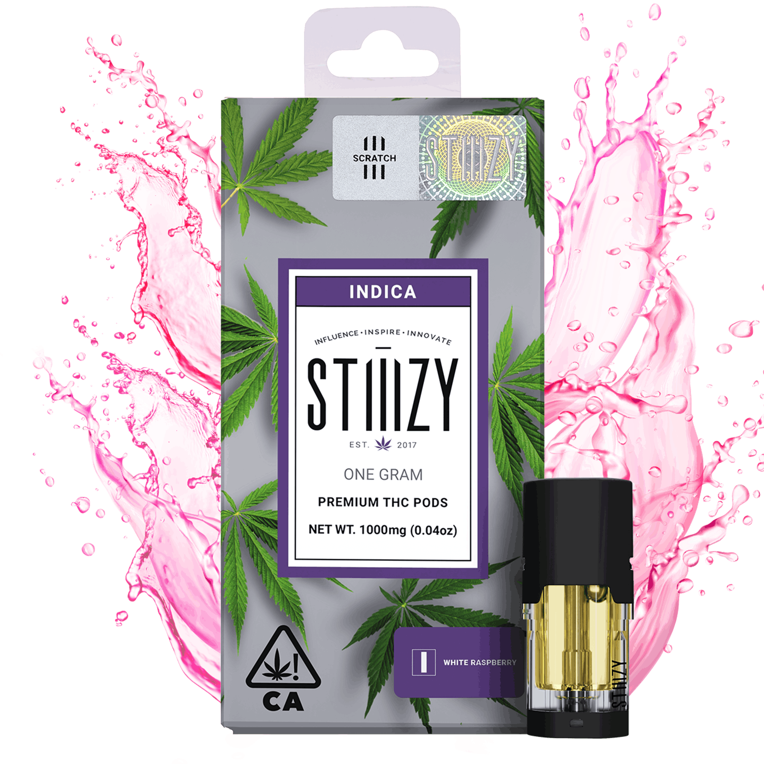 Stiiizy — Org Pods - White Raspberry
