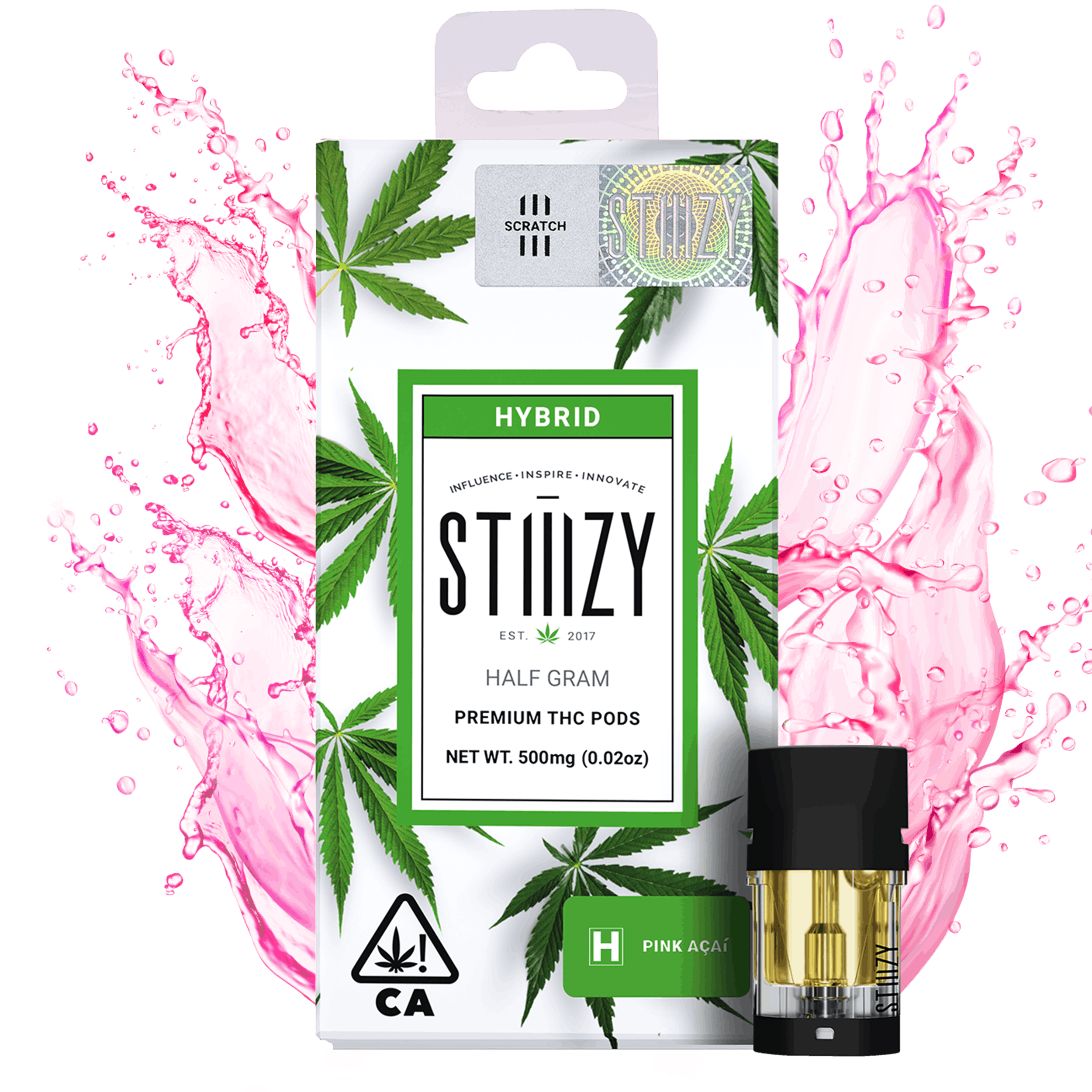 Stiiizy — Org Pods - Pink Acai