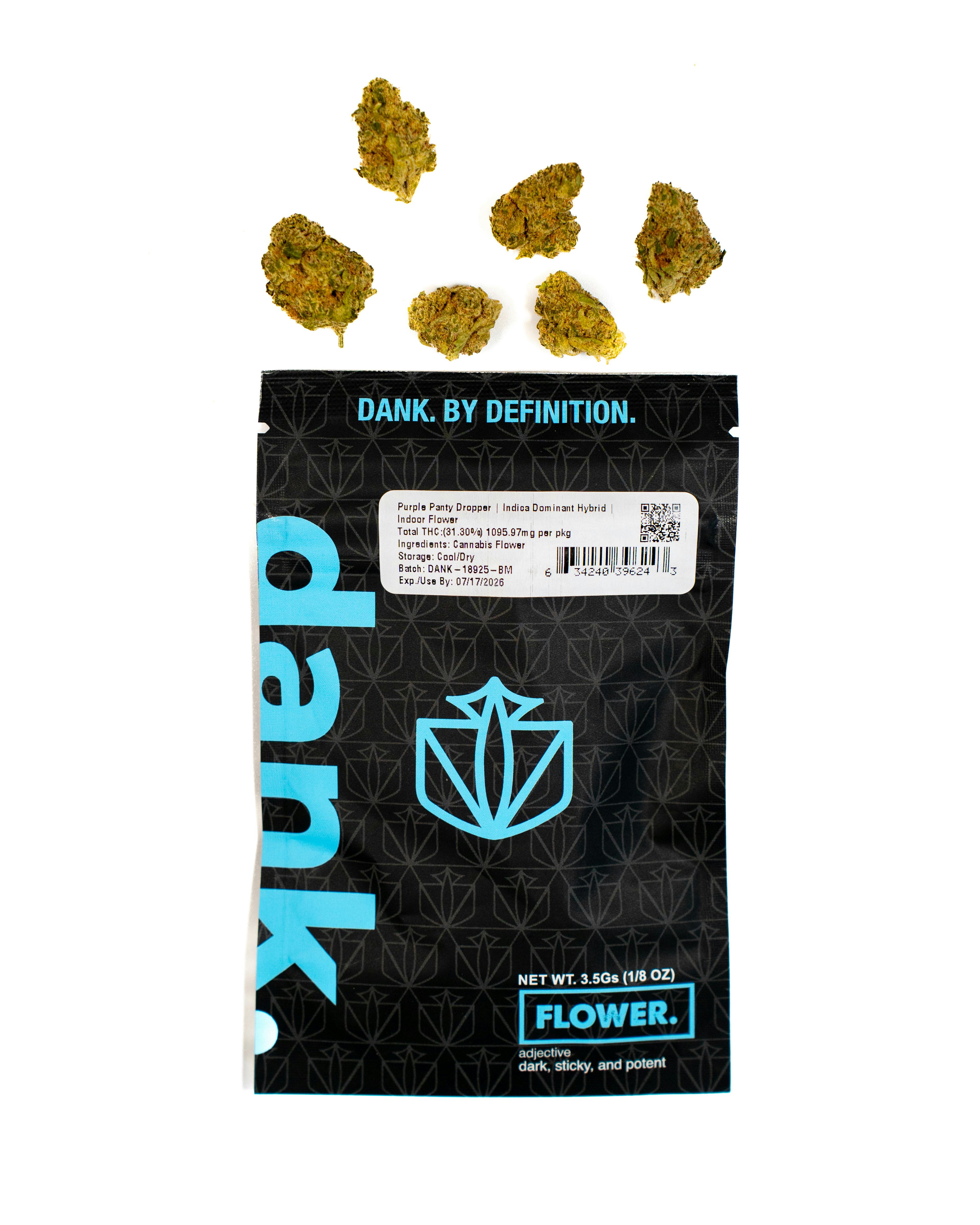 Purple Panty Dropper | Indoor Flower Bag