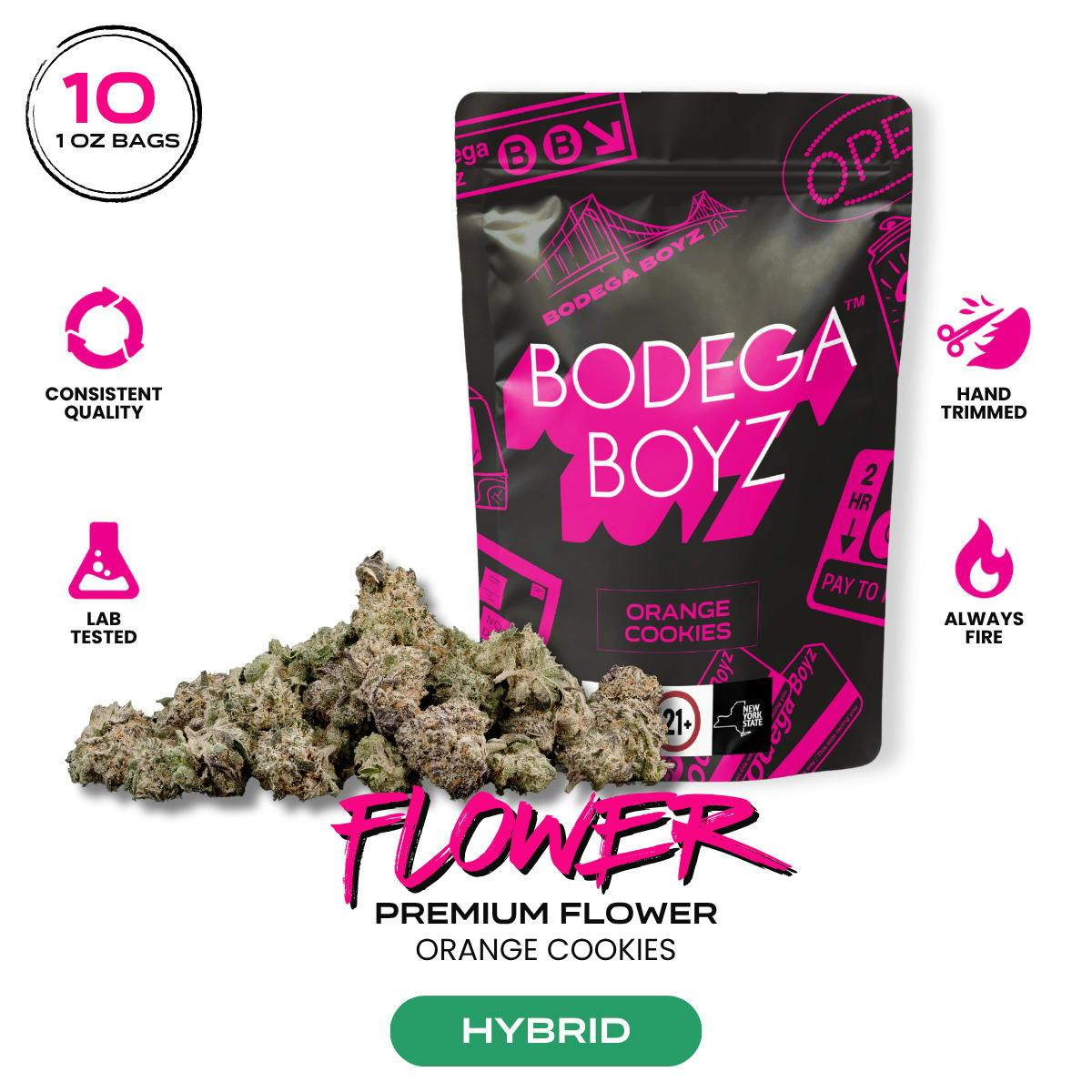 Orange Cookies | Flower cannabis product