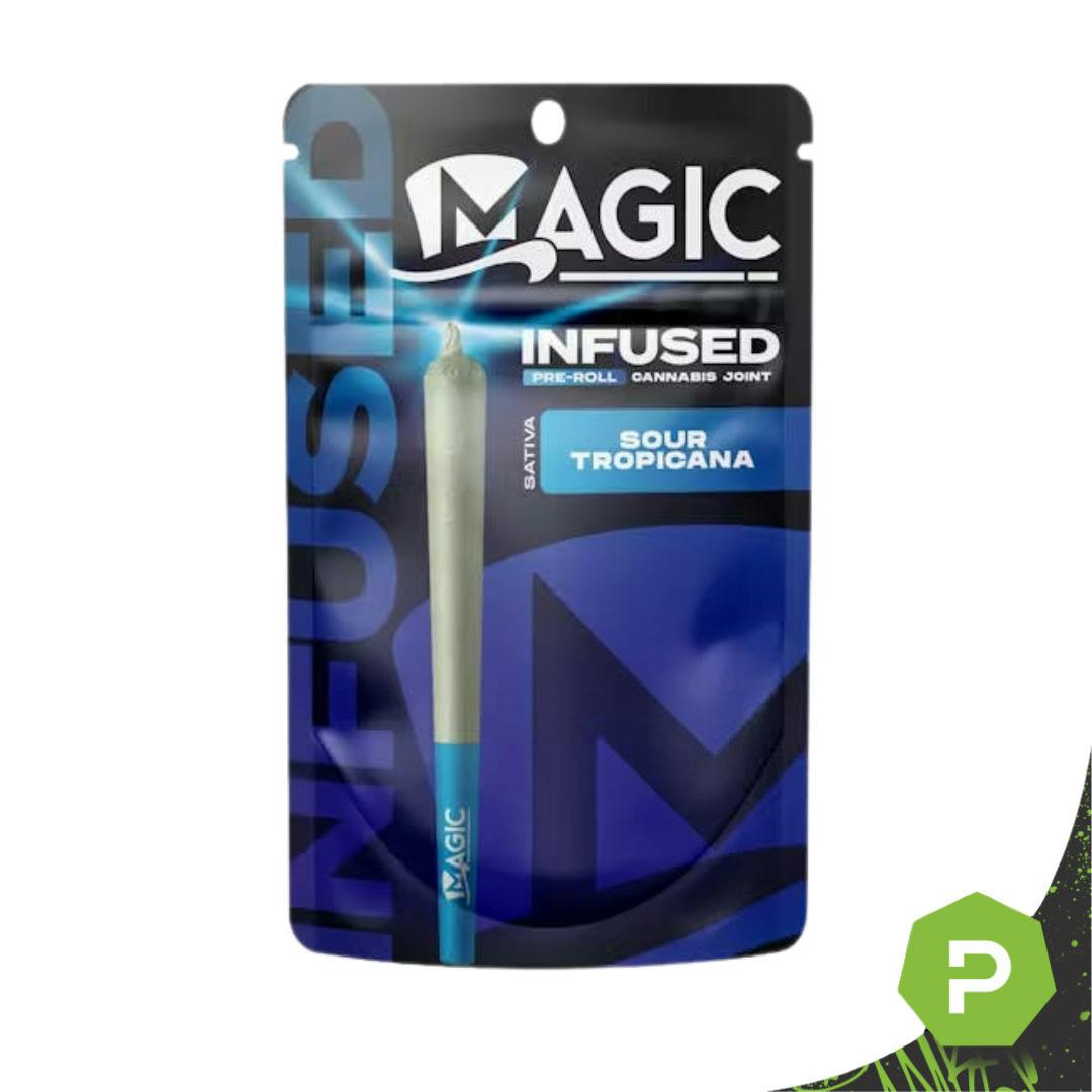 Magic | 1.2g Infused Pre-Roll | Sour Tropicana at PUFF Cannabis Company - River Rouge
