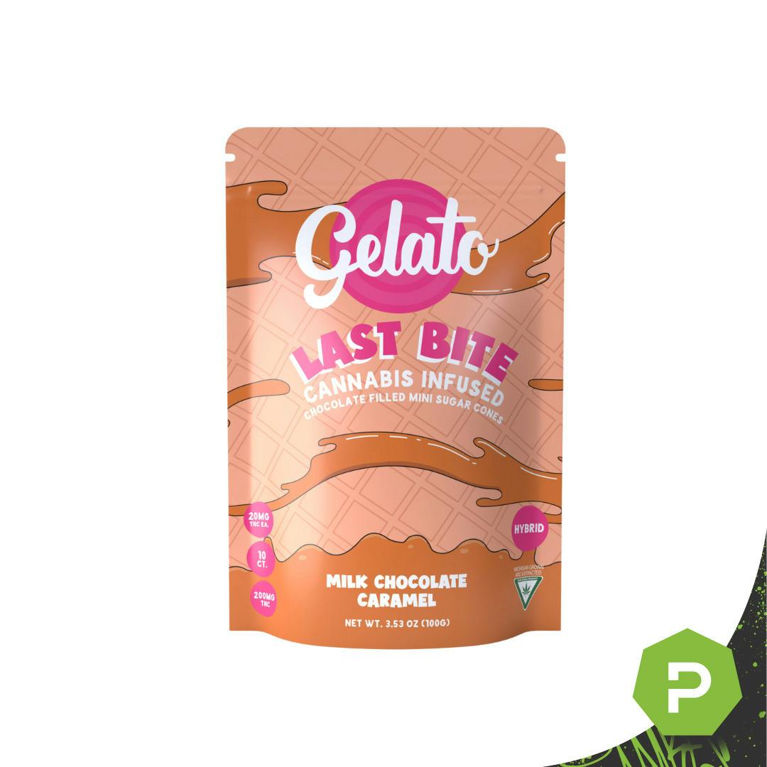 Gelato | 200mg Last Bites | Milk Chocolate Caramel