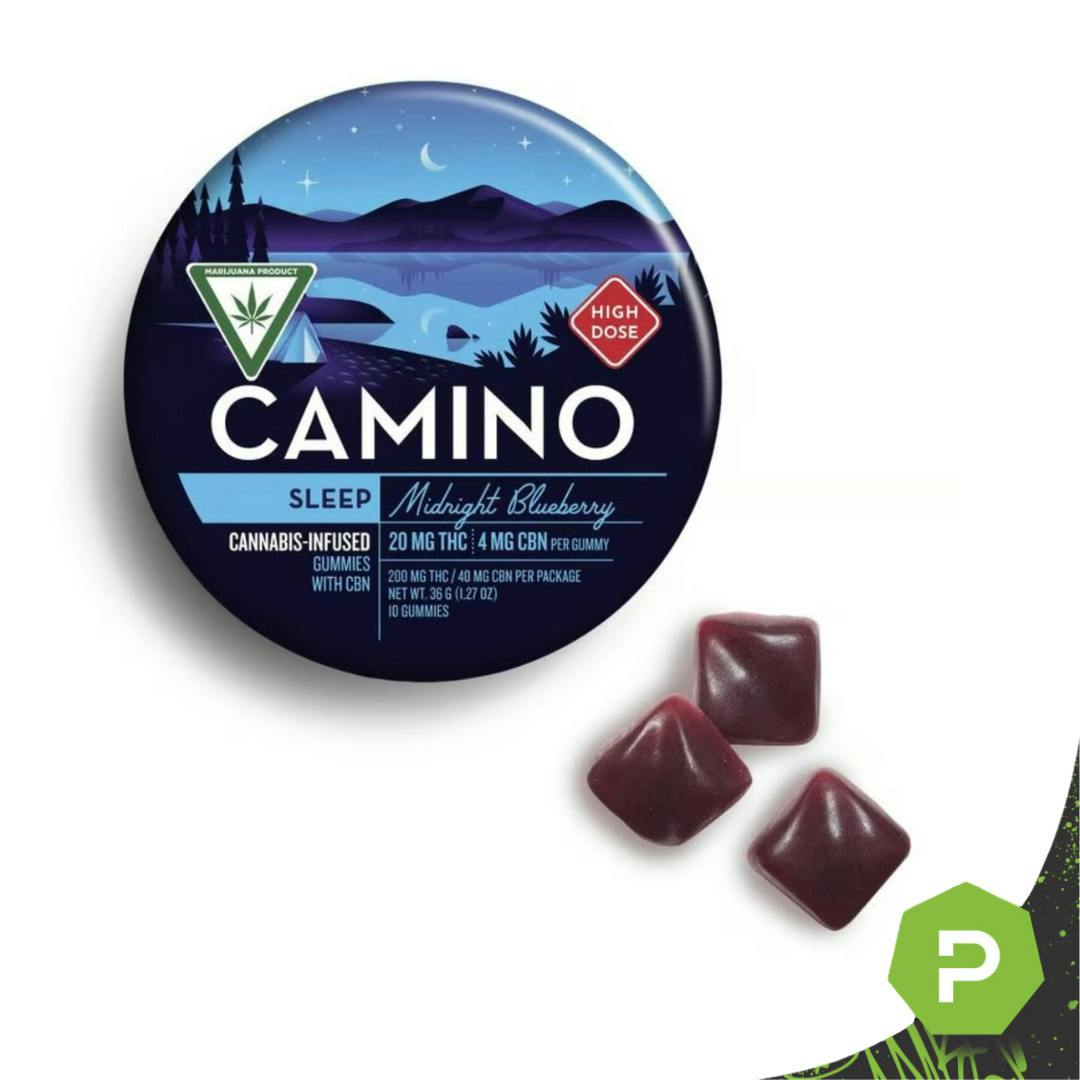 Camino | 200mg Gummies | Midnight Blueberry