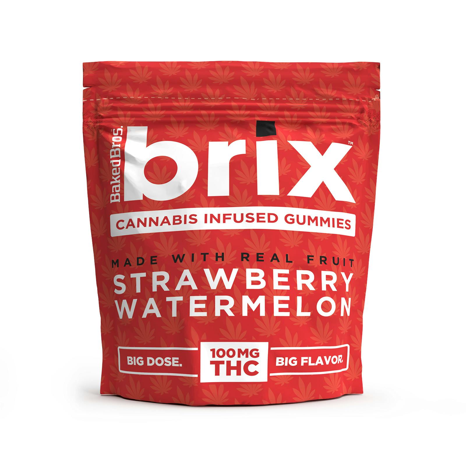 Baked Bro's Strawberry Watermelon Brix 100 MG