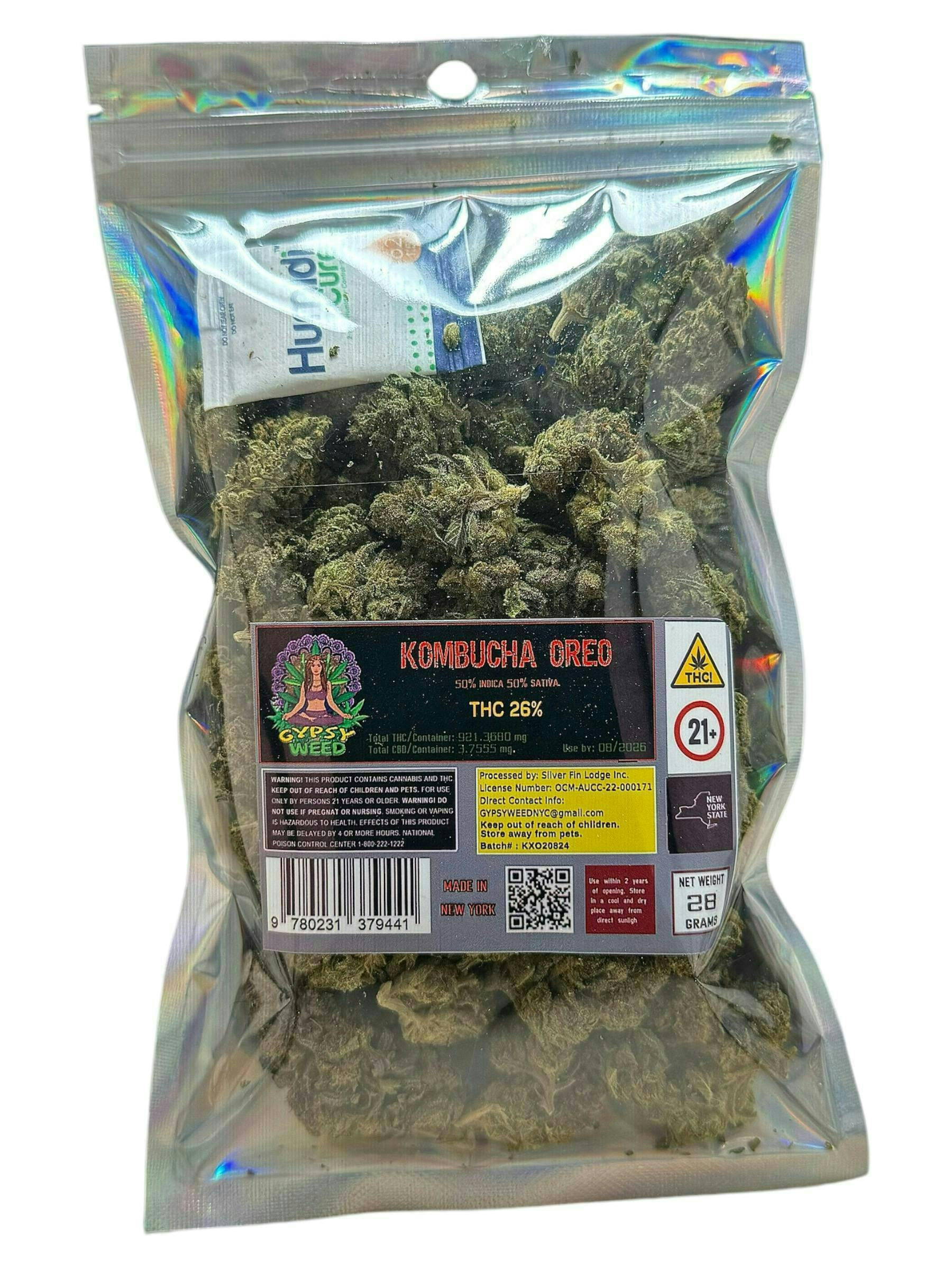 GYPSY WEED - WHOLE FLOWER | KOMBUCHA OREO (1oz.) ITEM #631GS