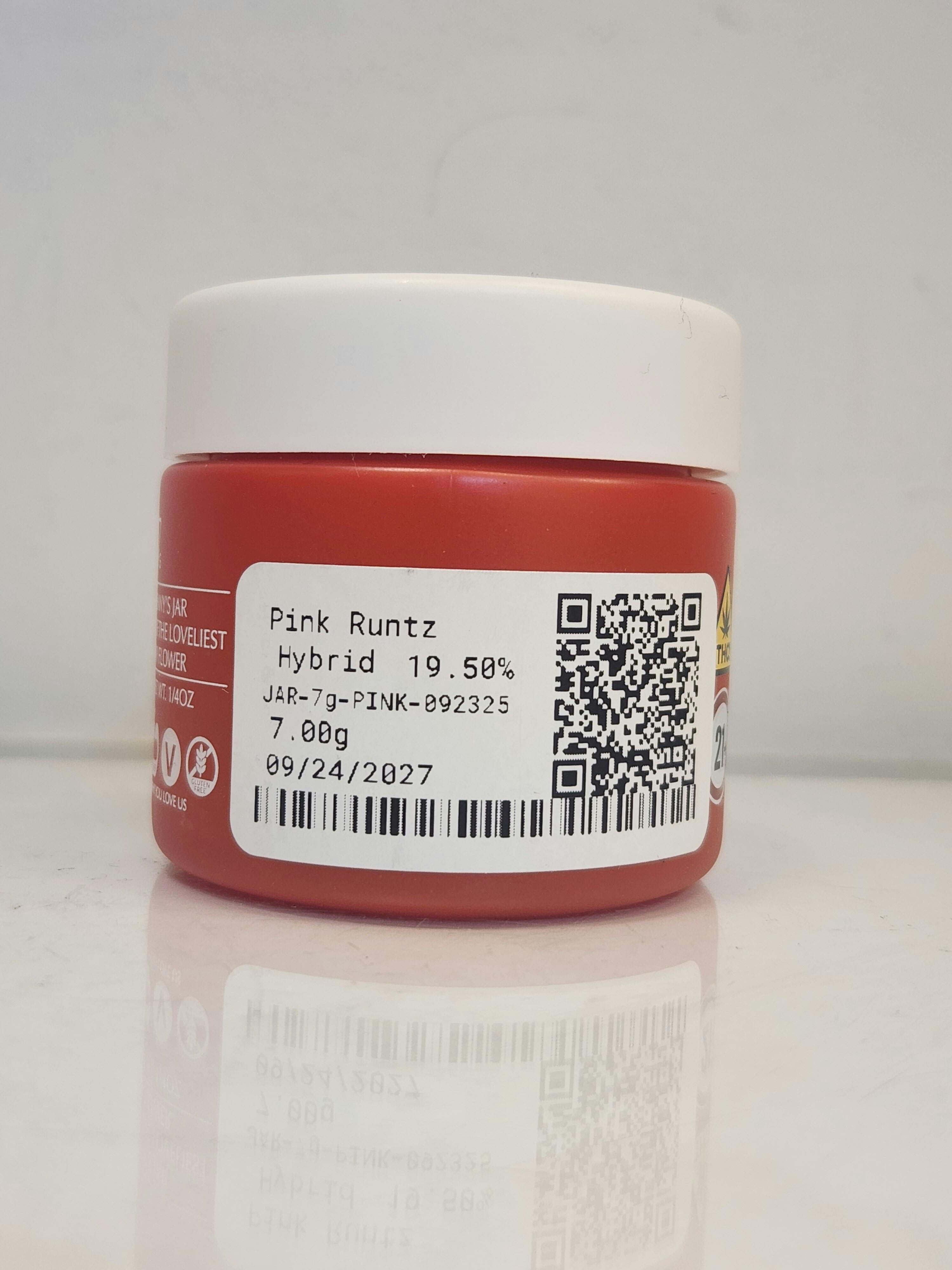 Flower- Pink Runtz 7g/ ITEM #691J