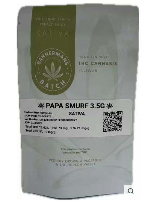 BANNERMAN BATCH - Papa Smurf 3.5 ITEM #711PS