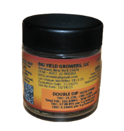 Big Yield Growers - Double Dip 3.5g ITEM #705B