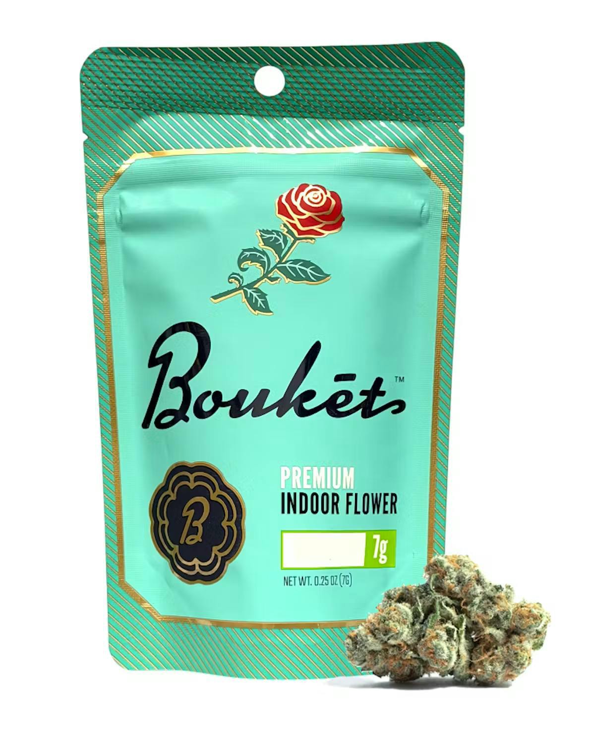 Bouket - Small Bud - 7g - Indoor Banana Kush ITEM #717BK