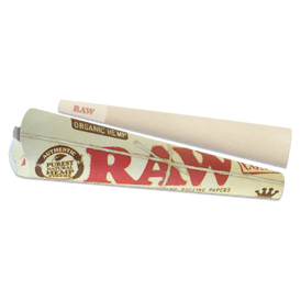 Raw Organic Hemp King Size Cones 3pk