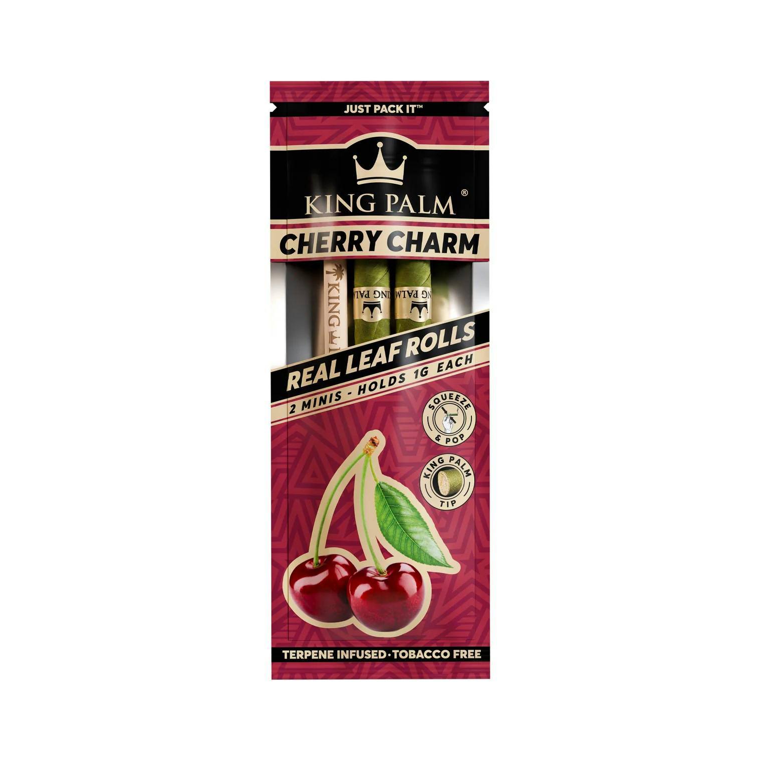 King Palm Mini Size - Cherry Charm 2pk