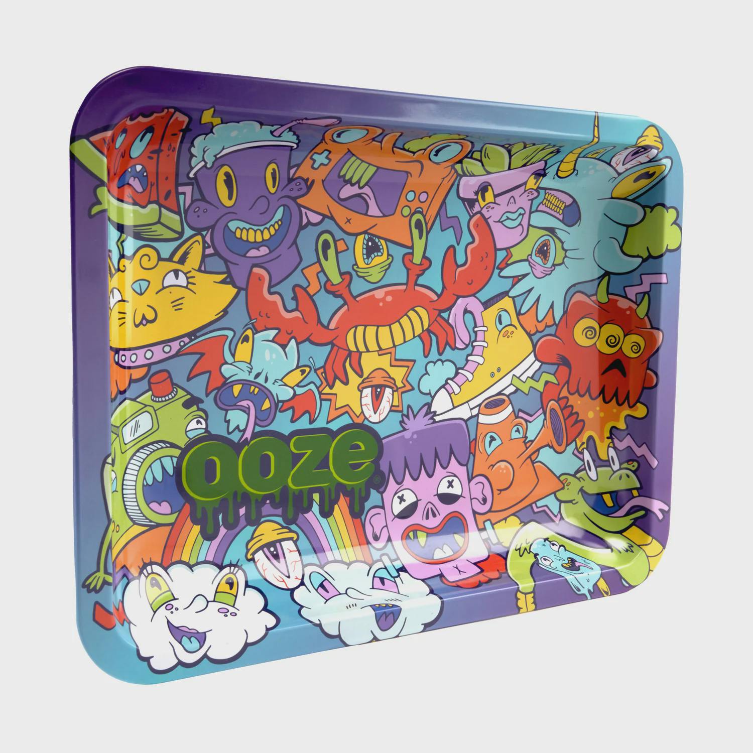 Ooze Rolling Tray - Metal Hype Engine - Medium