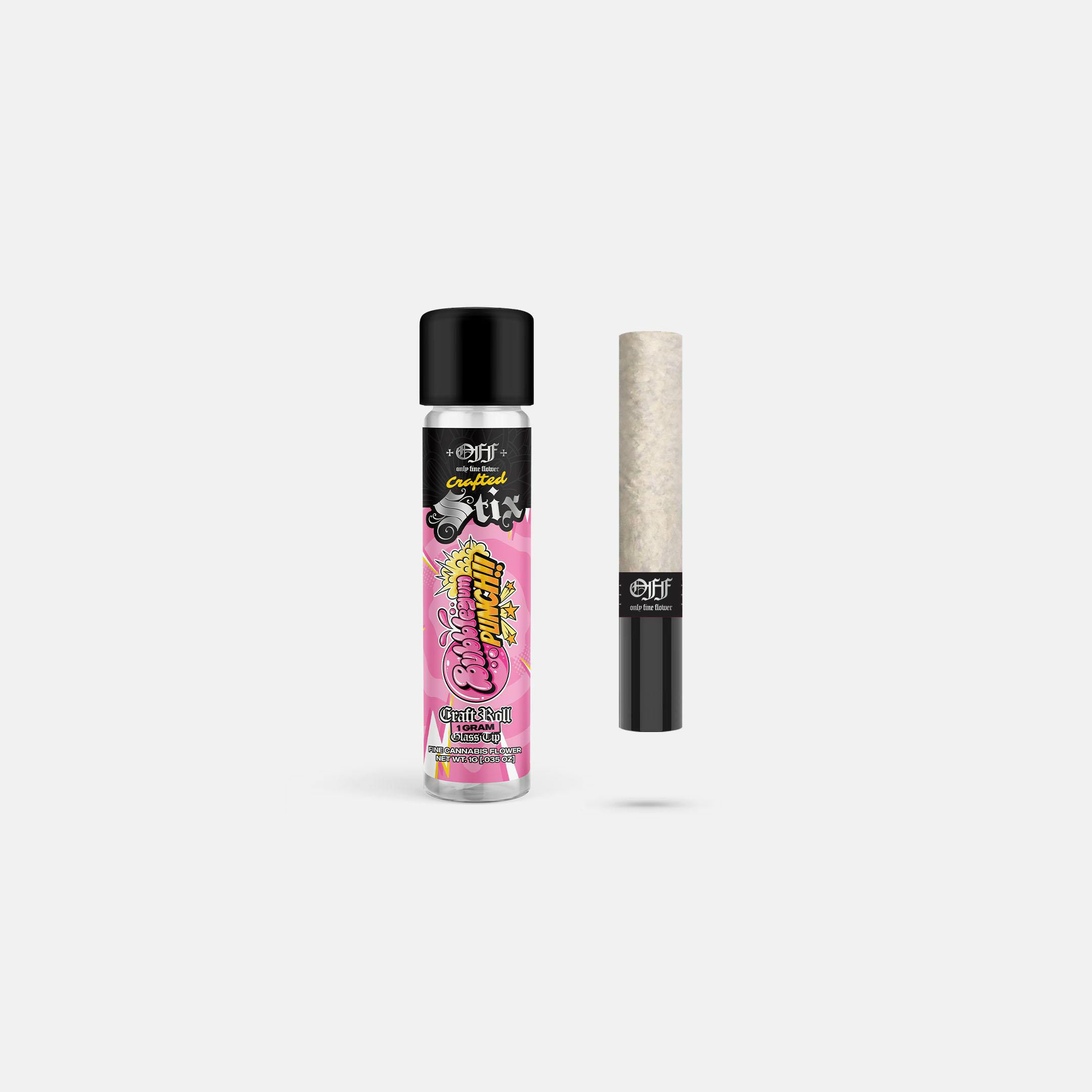 OFF - Bubblegum Punch Craft Stix Hand Roll 1g