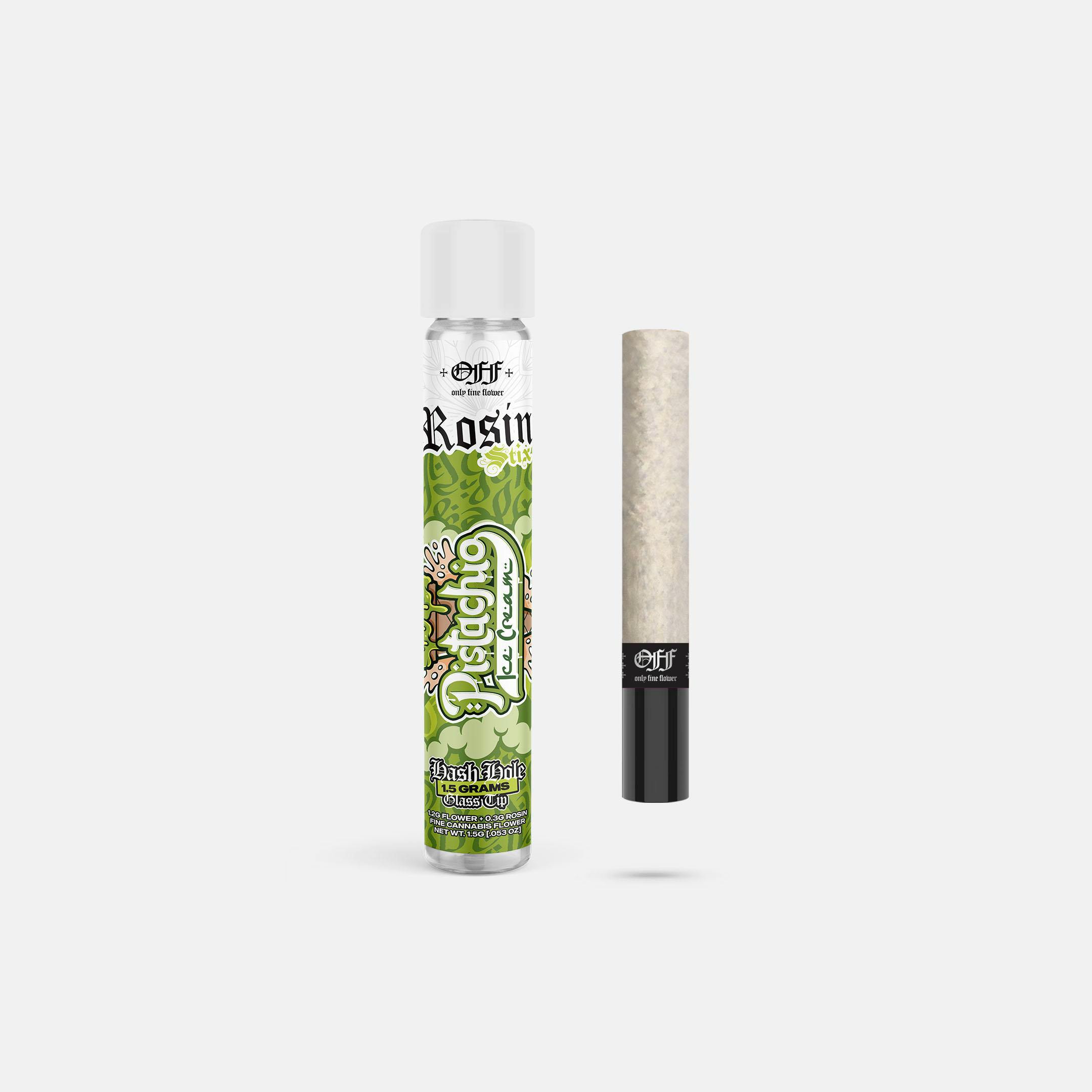 OFF - Pistachio Ice Cream Rosin Stix Hash Hole 1.5g