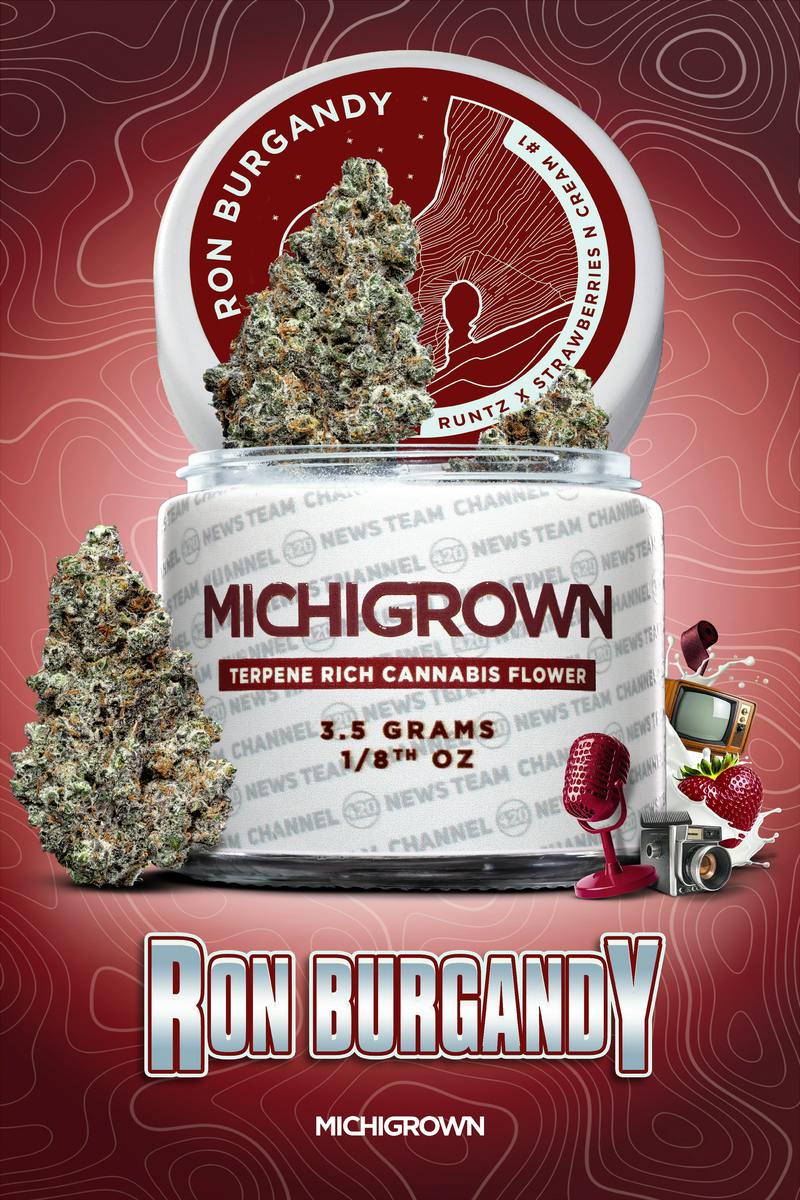 Michigrown - Ron Burgundy 3.5g