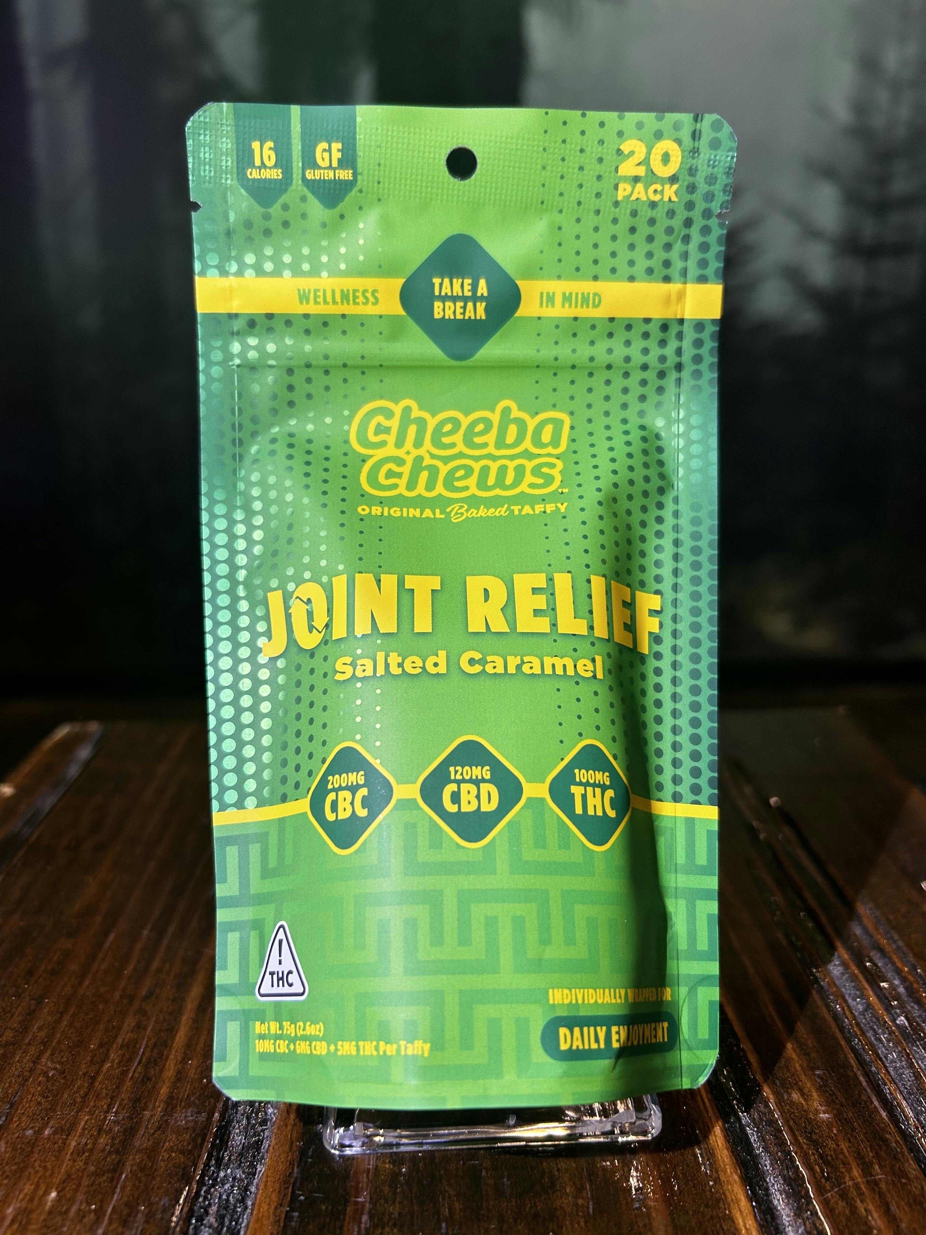 Joint Relief Salted Caramel | 100mg | Cheeba Chews