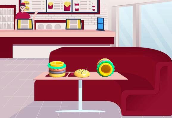 Silicone Hamburger Storage Container | 5ml