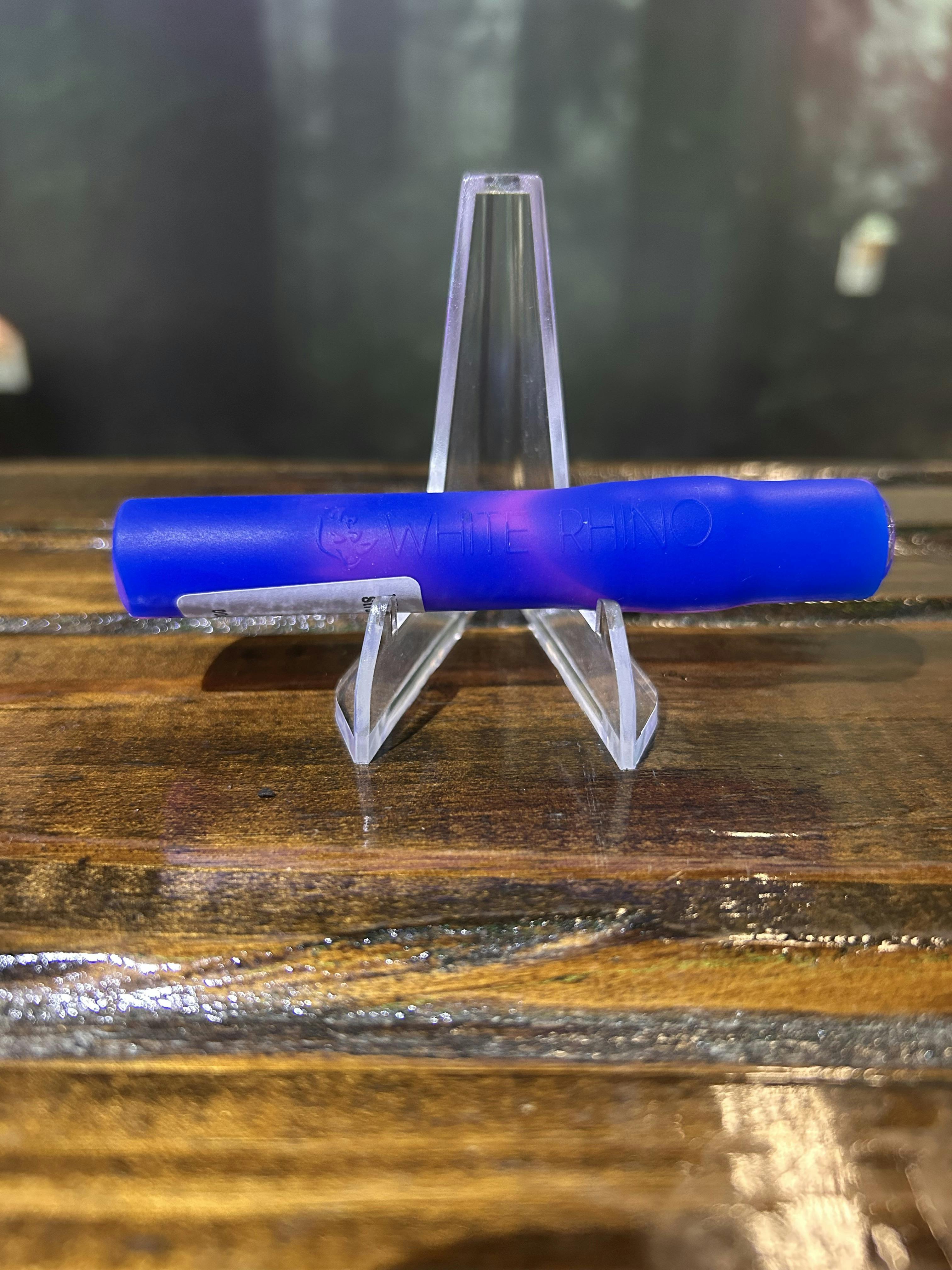 White Rhino Chillum to Straw | 5"