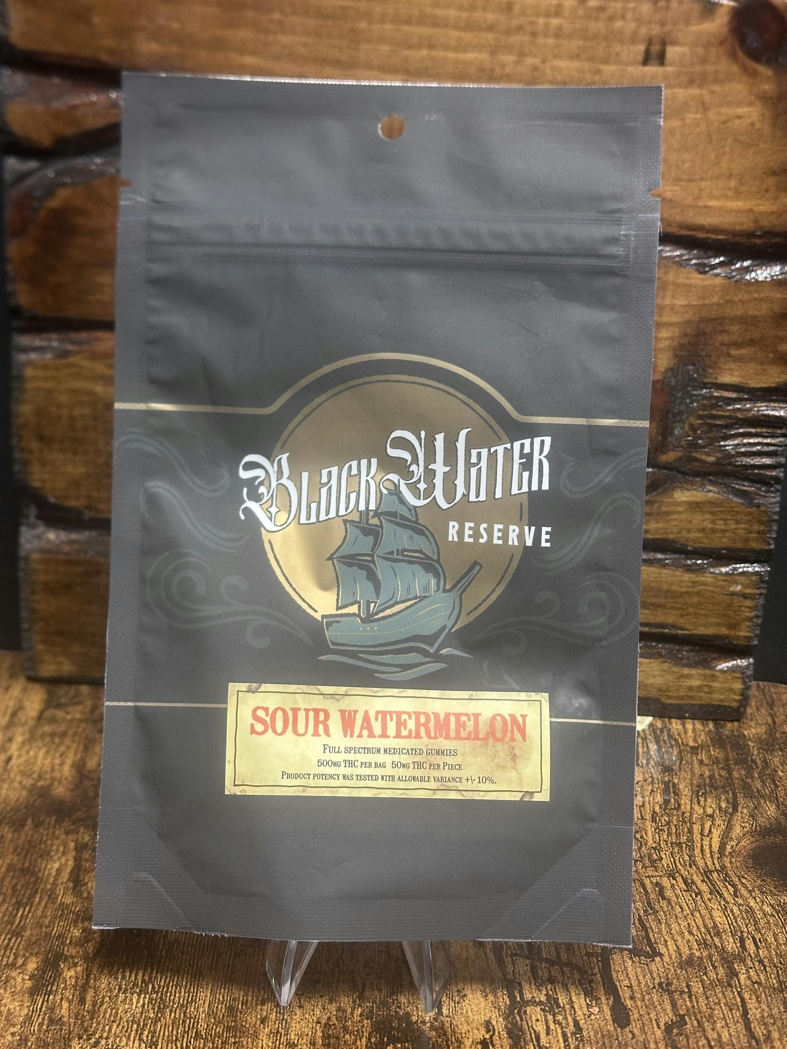 Sour Watermelon Gummies | 500mg | Black Water Reserve