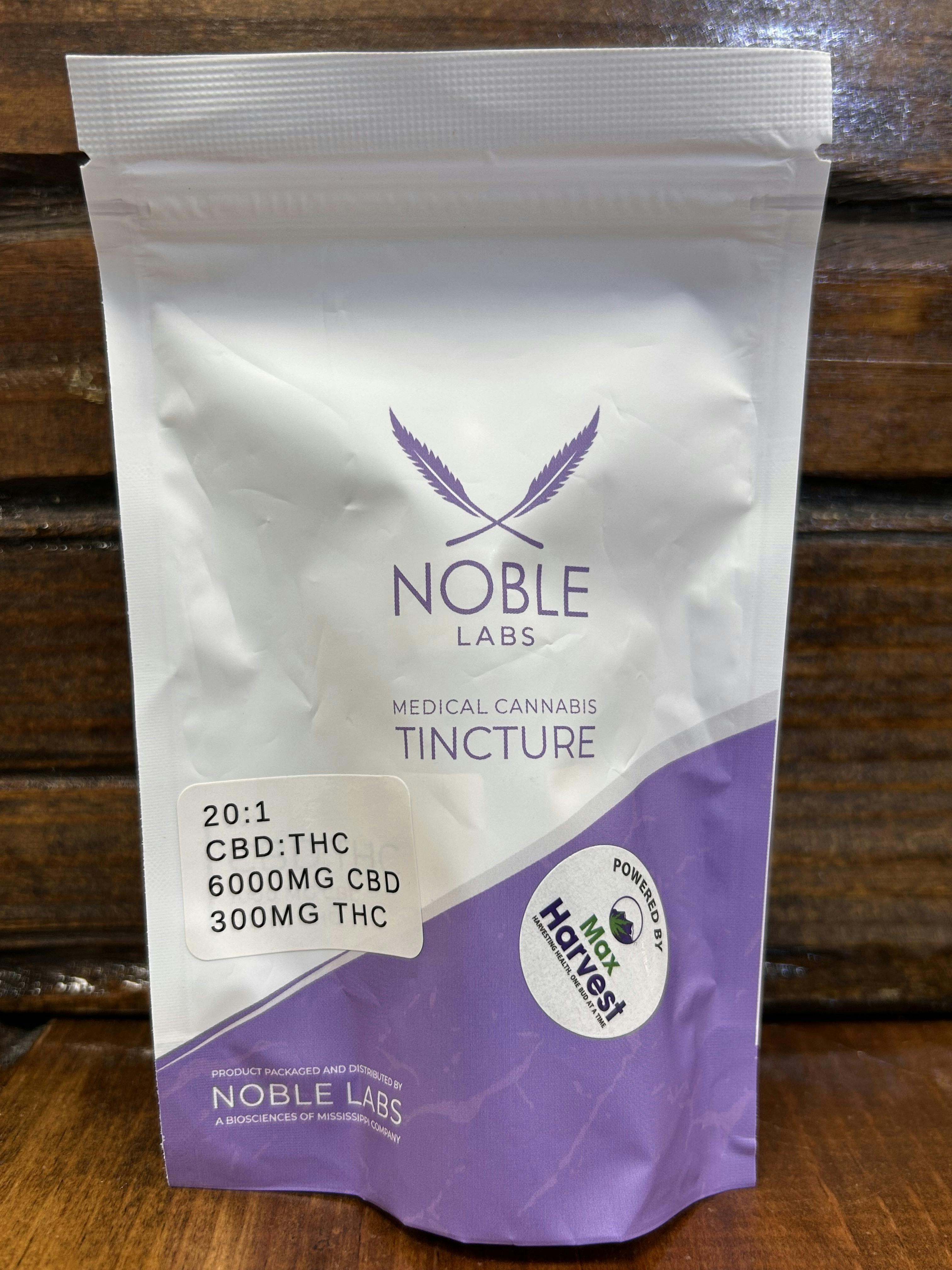 20:1 CBD:THC Tincture | 300mg | Noble Labs