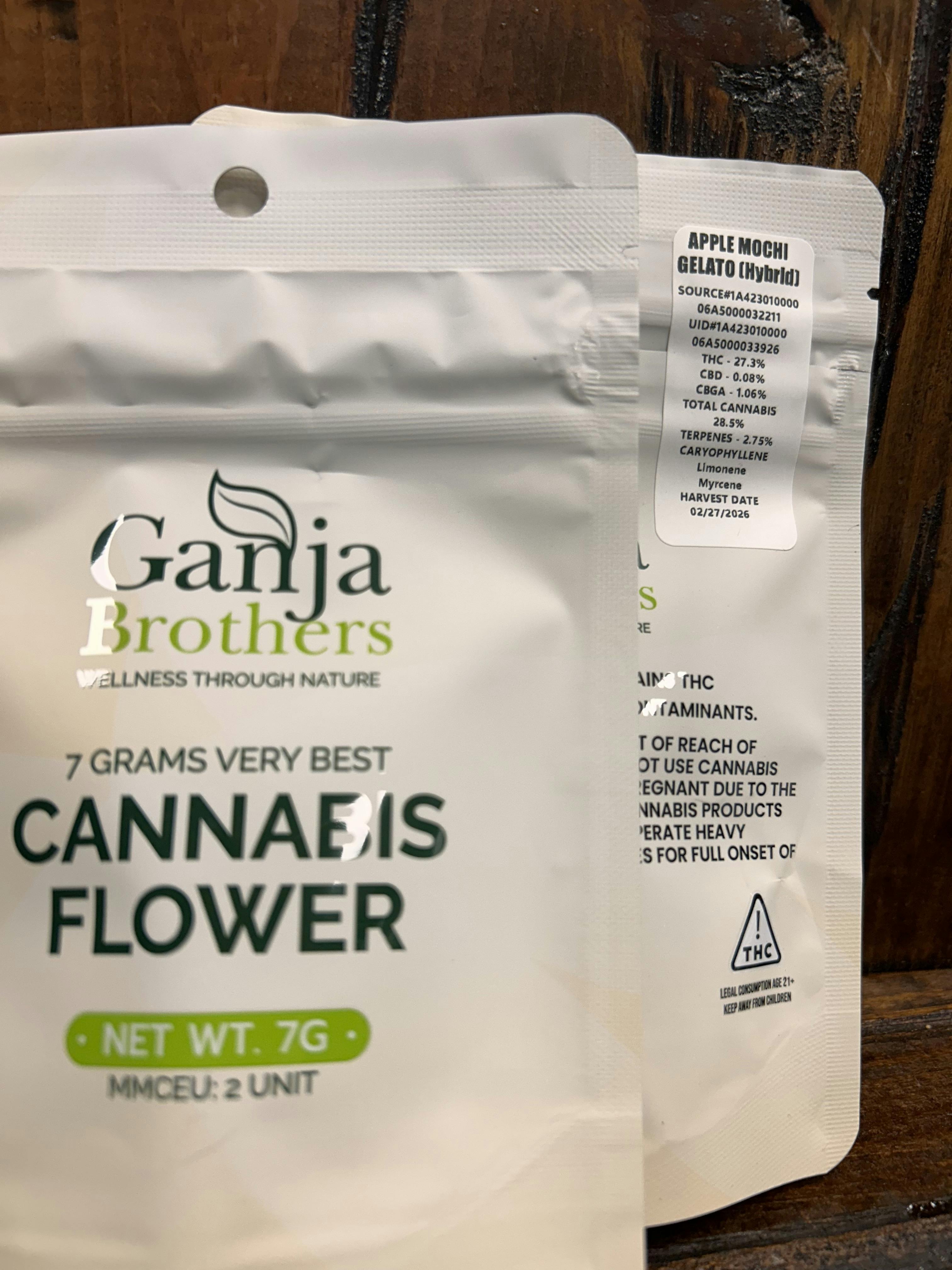 Apple Mochi Gelato | 7g | Ganja Brothers