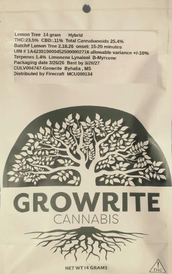 Lemon Tree | 14g | GrowRite