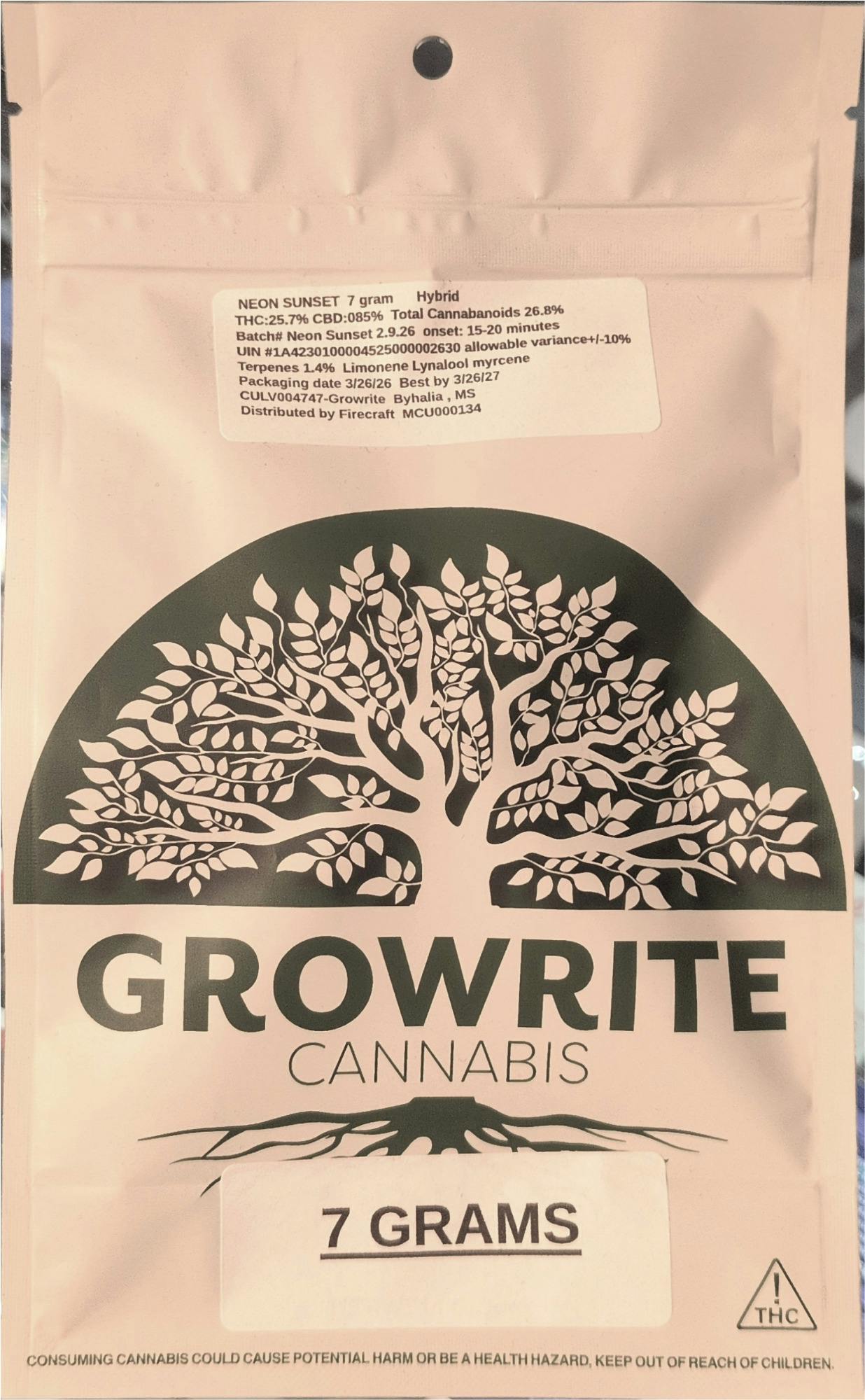 Neon Sunset | 7g | GrowRite
