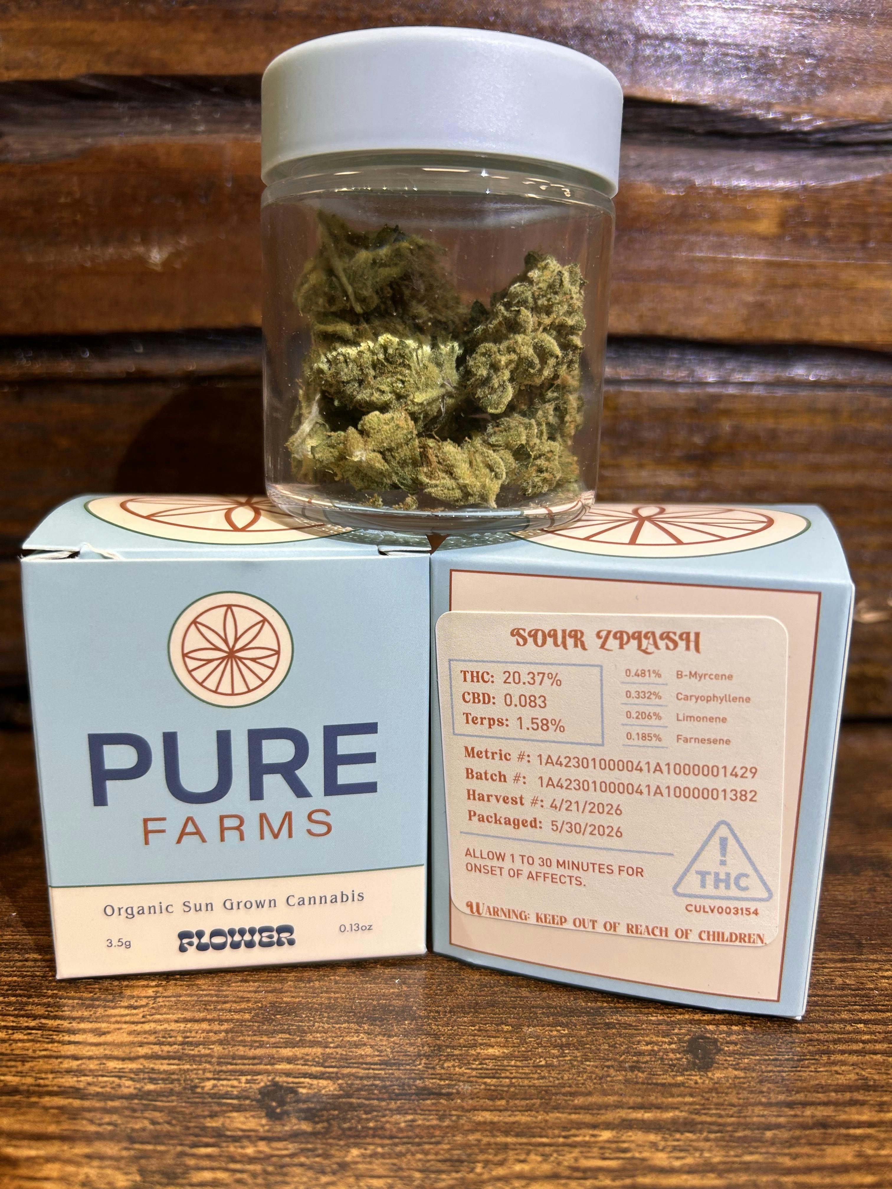 Sour Zplash | 3.5g | Pure MS
