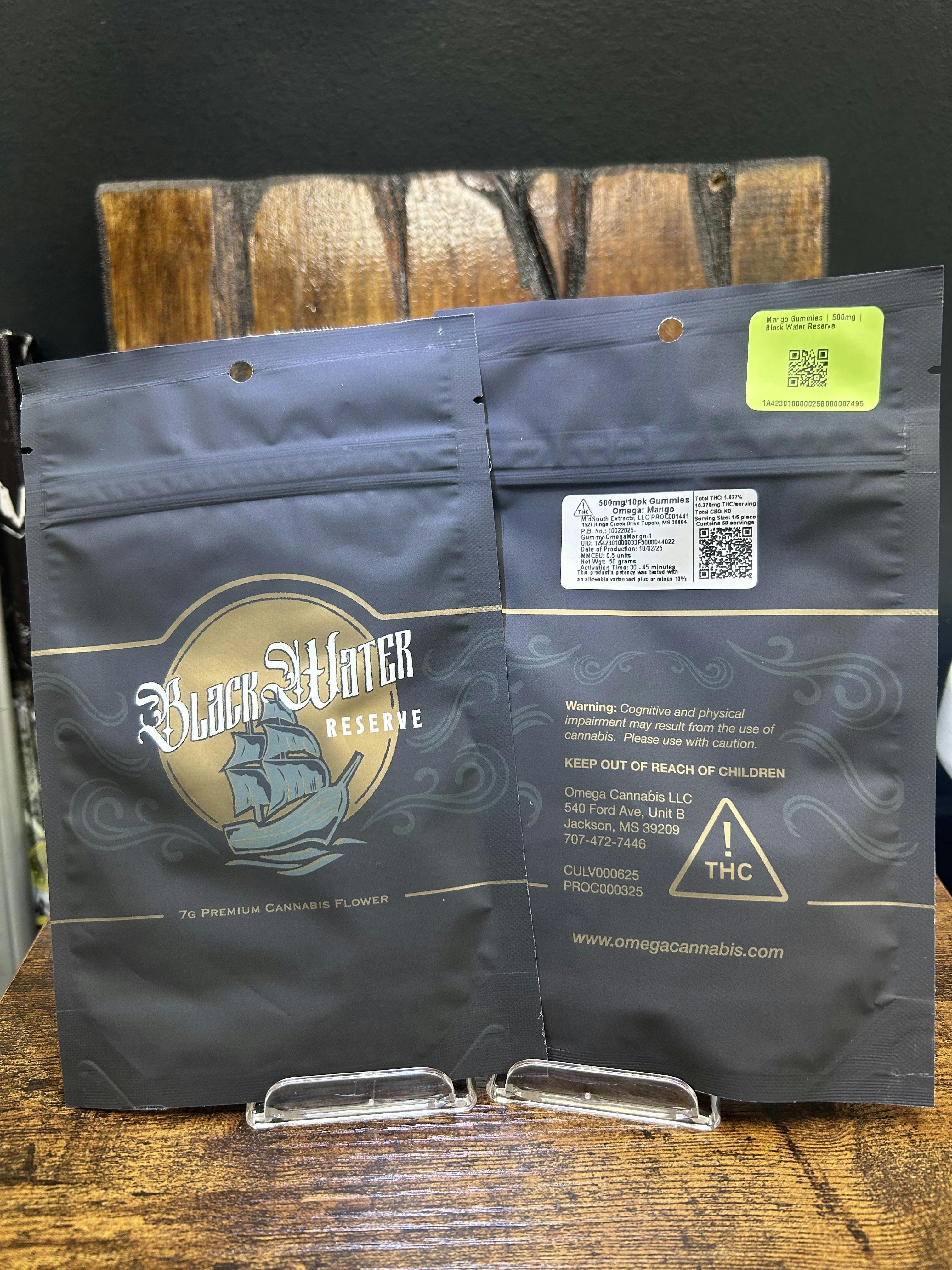 Mango Gummies | 500mg | Black Water Reserve