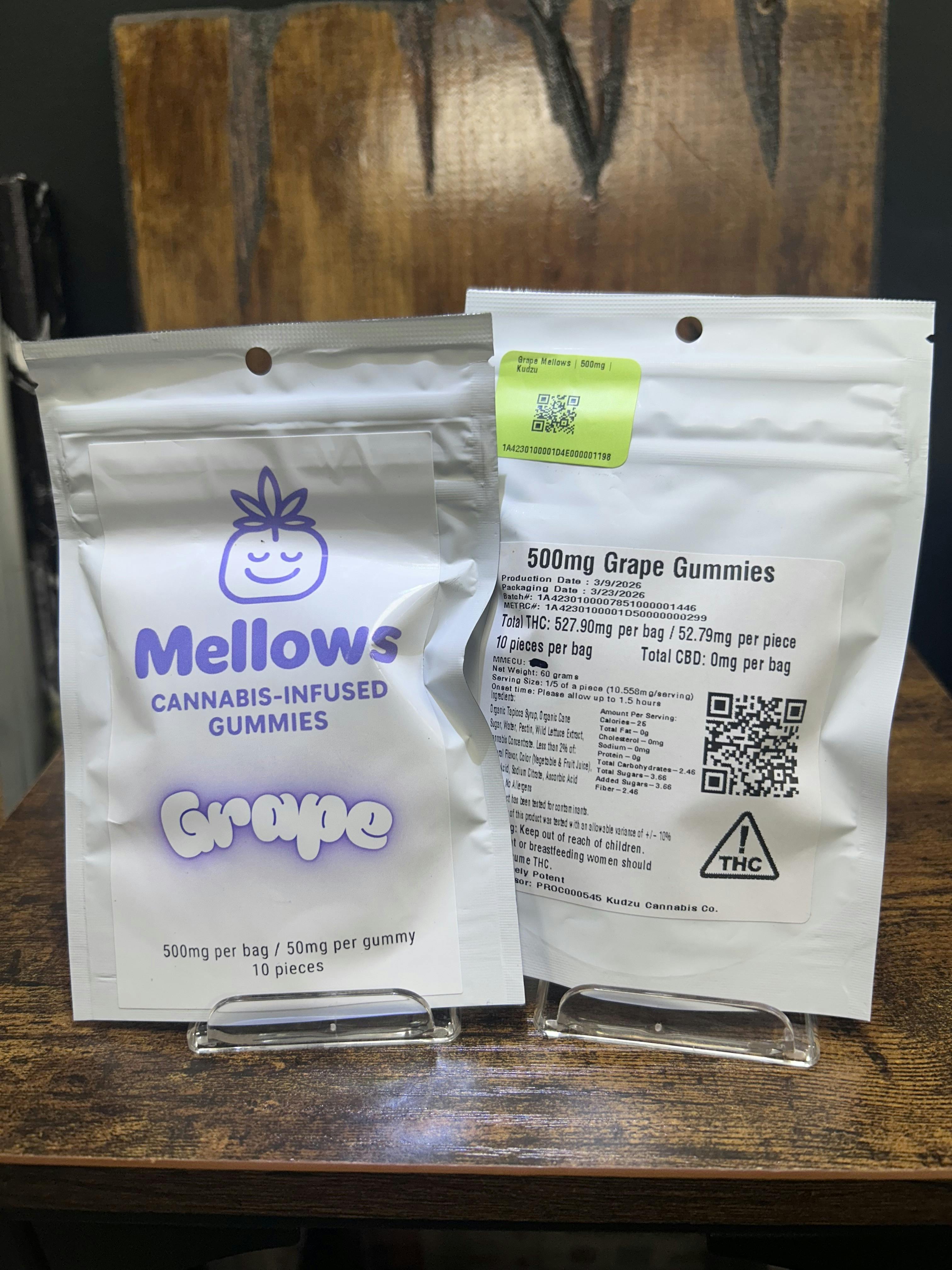 Grape Mellows | 500mg | Kudzu