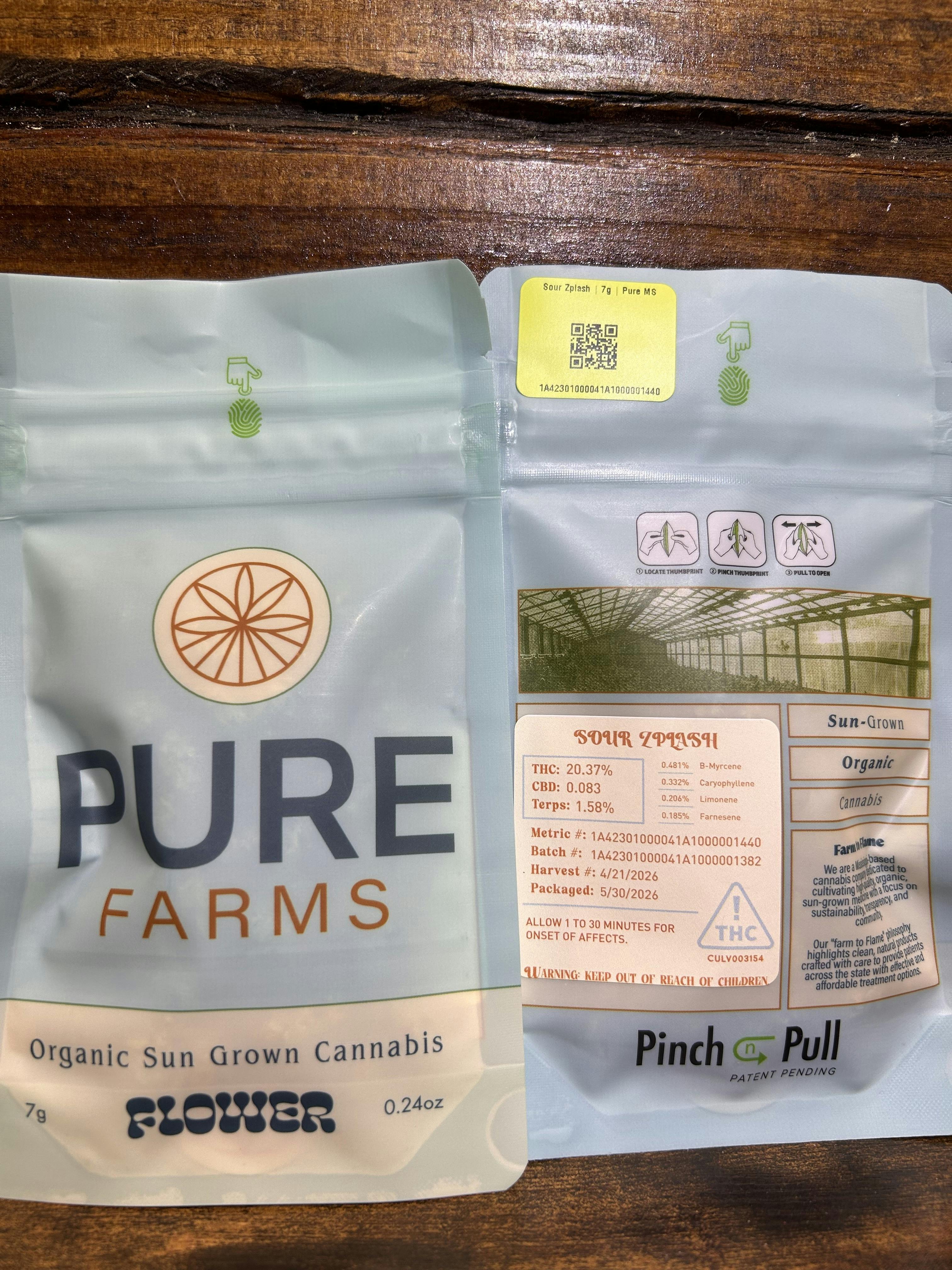 Sour Zplash | 7g | Pure MS