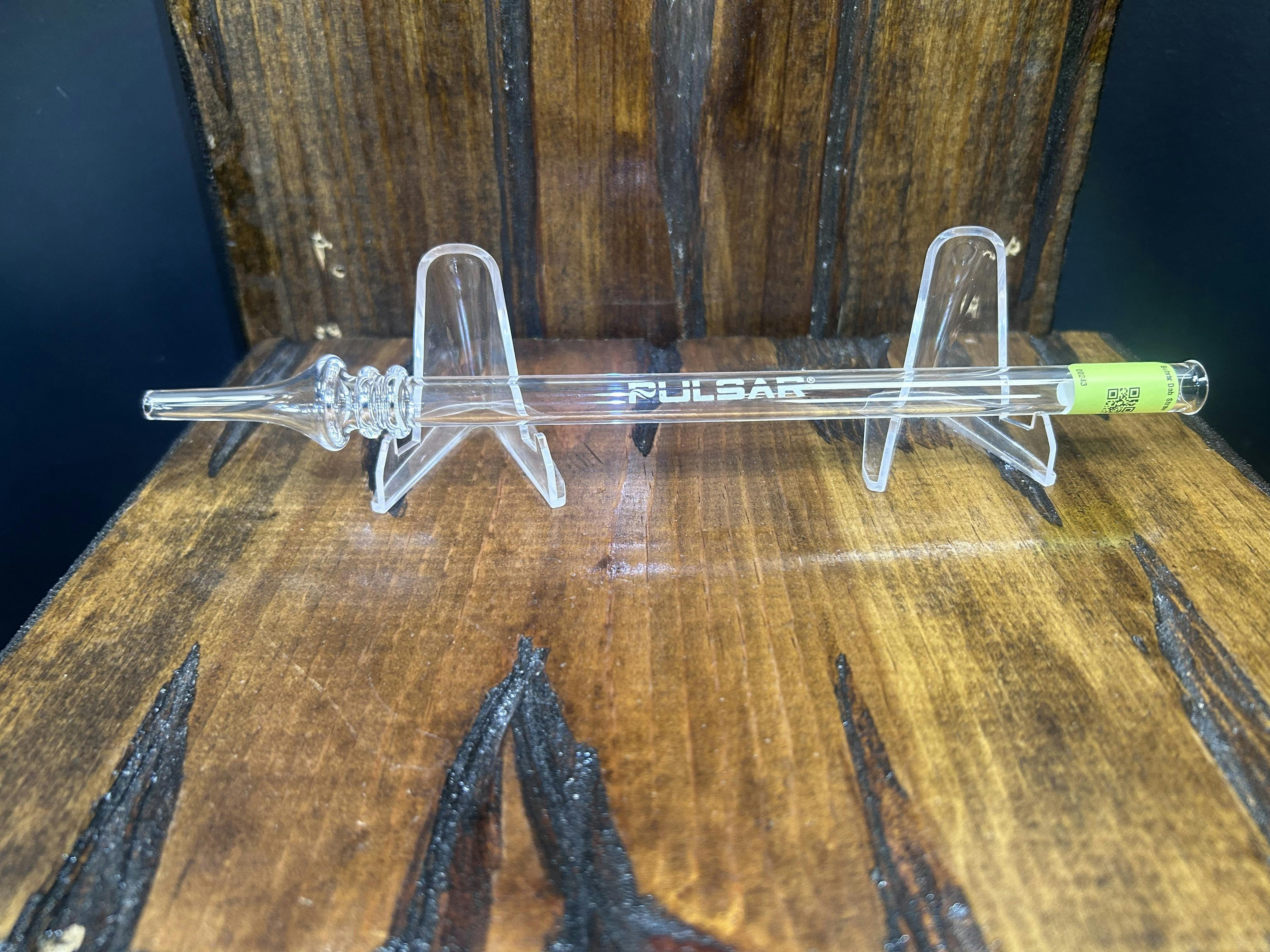 Quartz Dab Straw | 10" | Pulsar