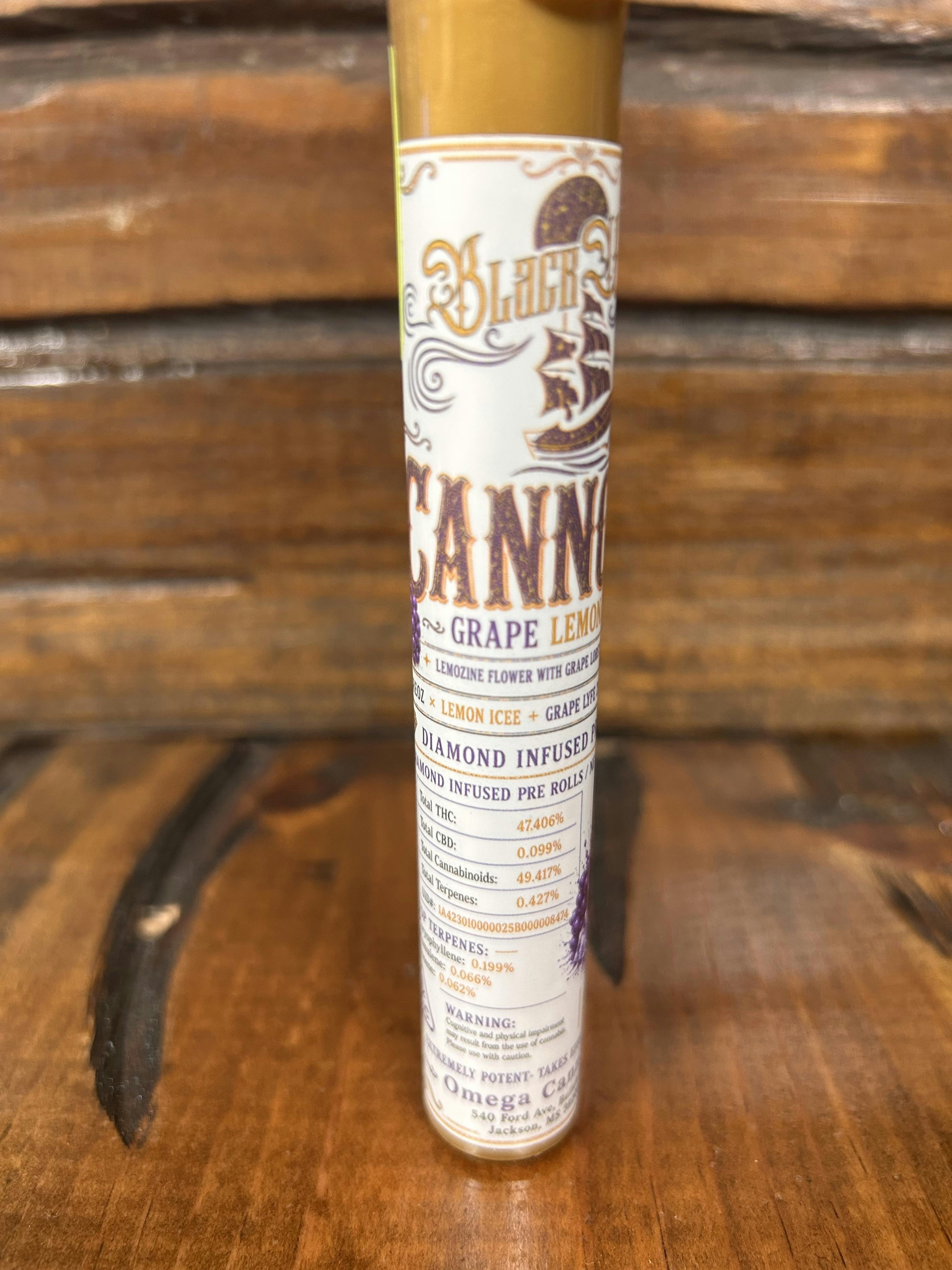Grape Lemonade | 2pk Infused Prerolls | Black Water Reserve