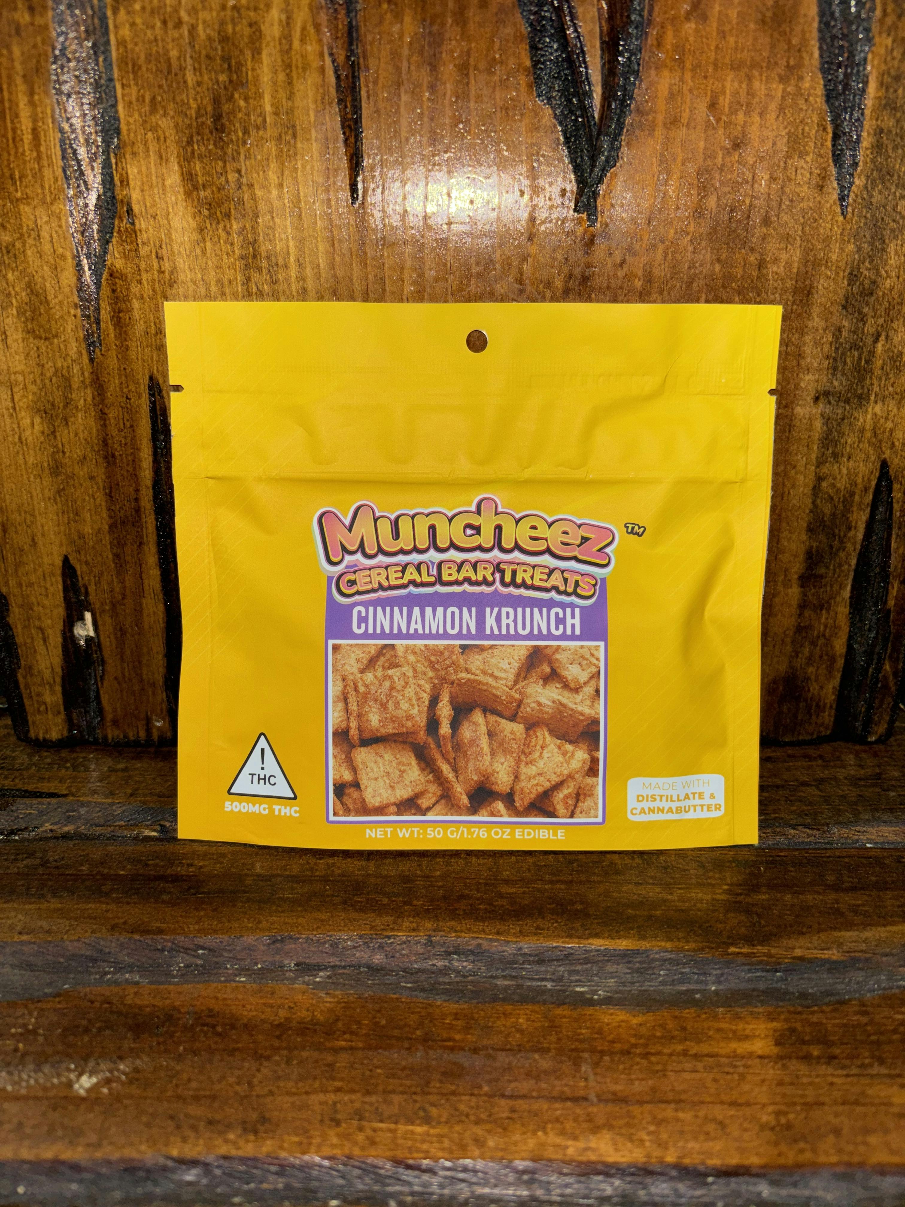 Cinnamon Krunch Cereal Bar | 500mg | Muncheez