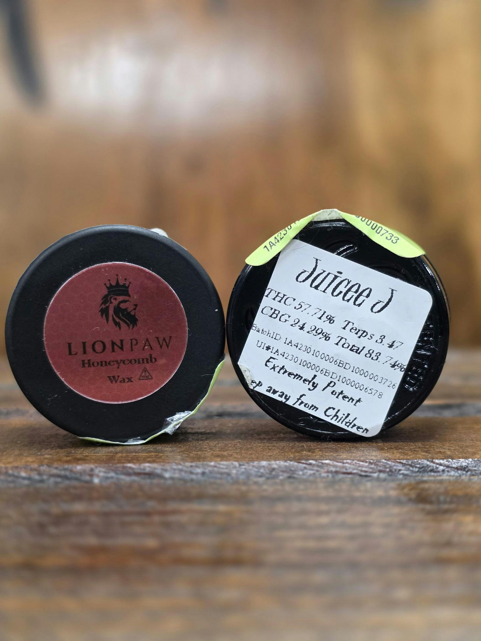 Juicy J | 1g Honey Comb Wax | Terra Pharm cannabis product