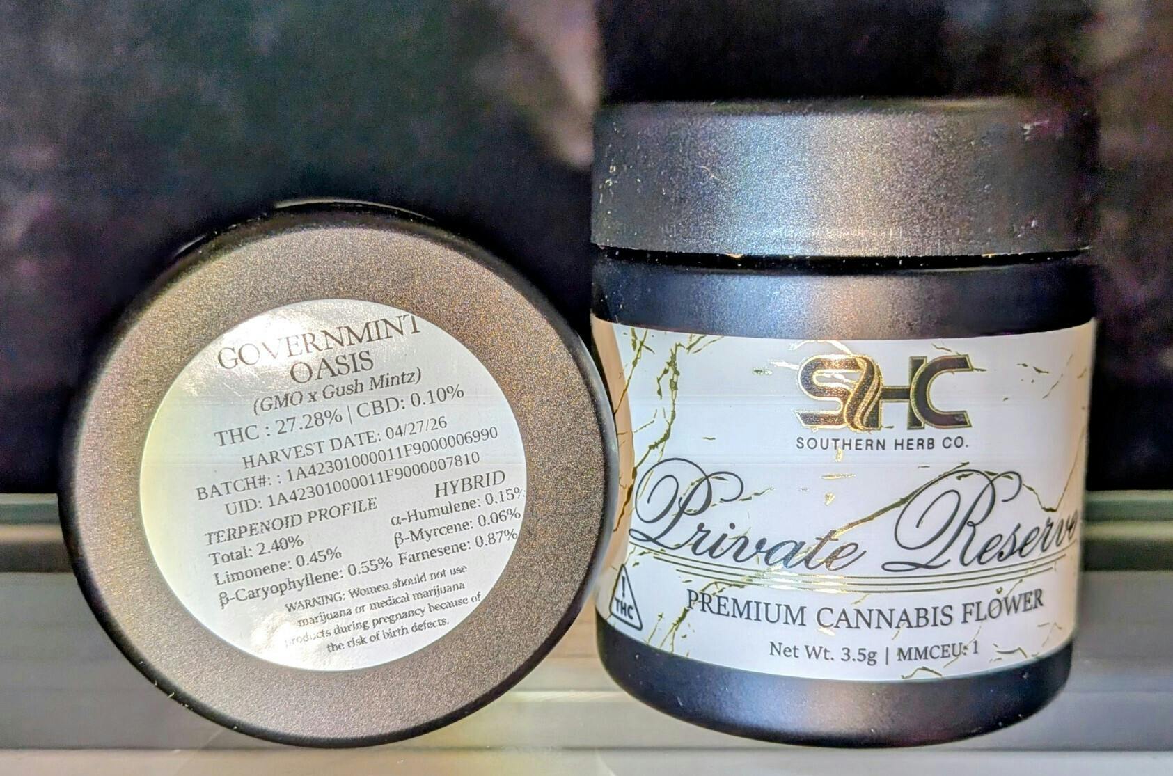 Governmint Oasis | 3.5g | SHC