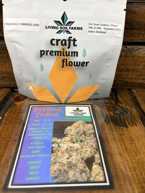 Girl Scout Cookies | 3.5g | Living Soil Farms