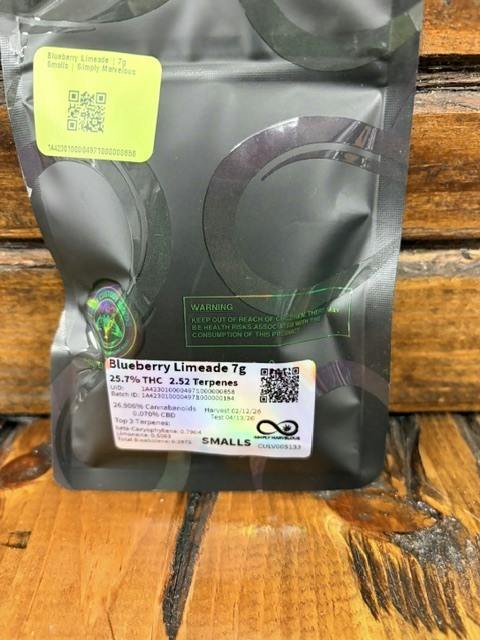 Blueberry Limeade | 7g Smalls | Simply Marvelous