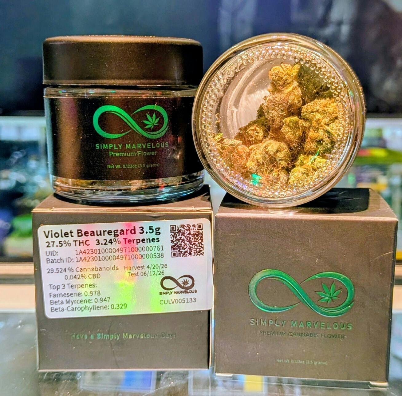 Violet Beauregard | 3.5g | Simply Marvelous