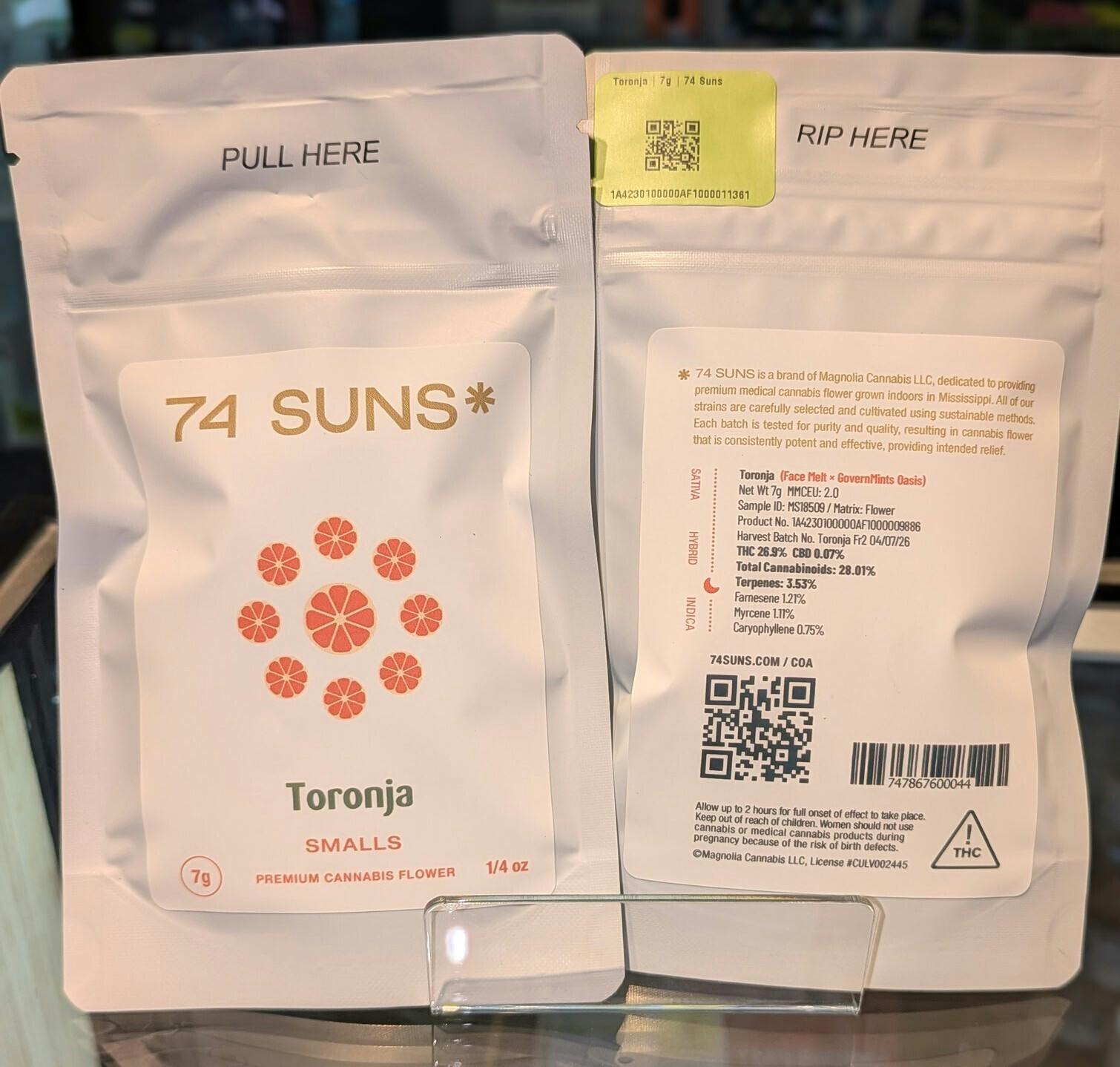 Toronja | 7g | 74 Suns