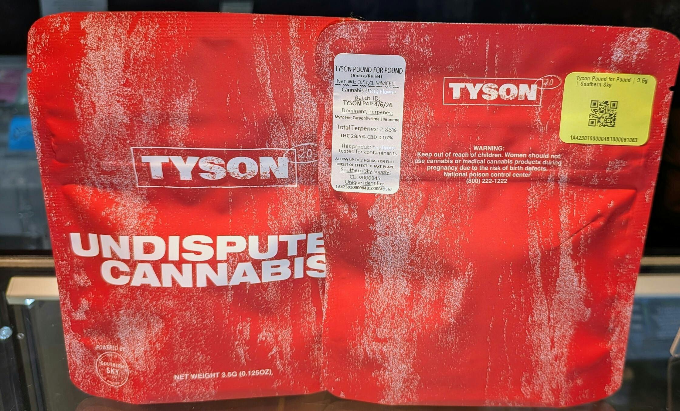 Tyson Pound for Pound | 3.5g | Southern Sky