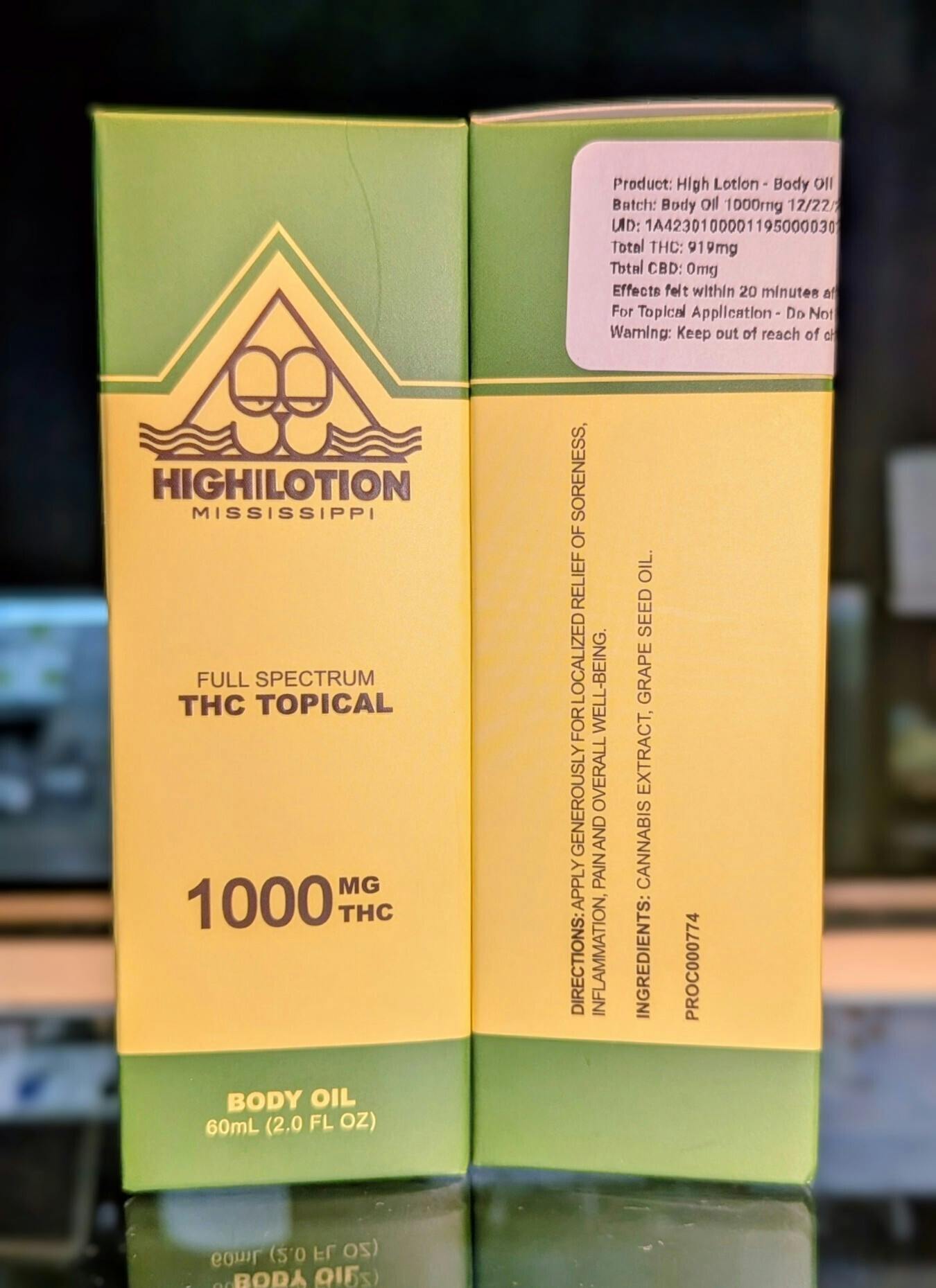 Body Oil | 1000mg Body Oil | Noble Labs