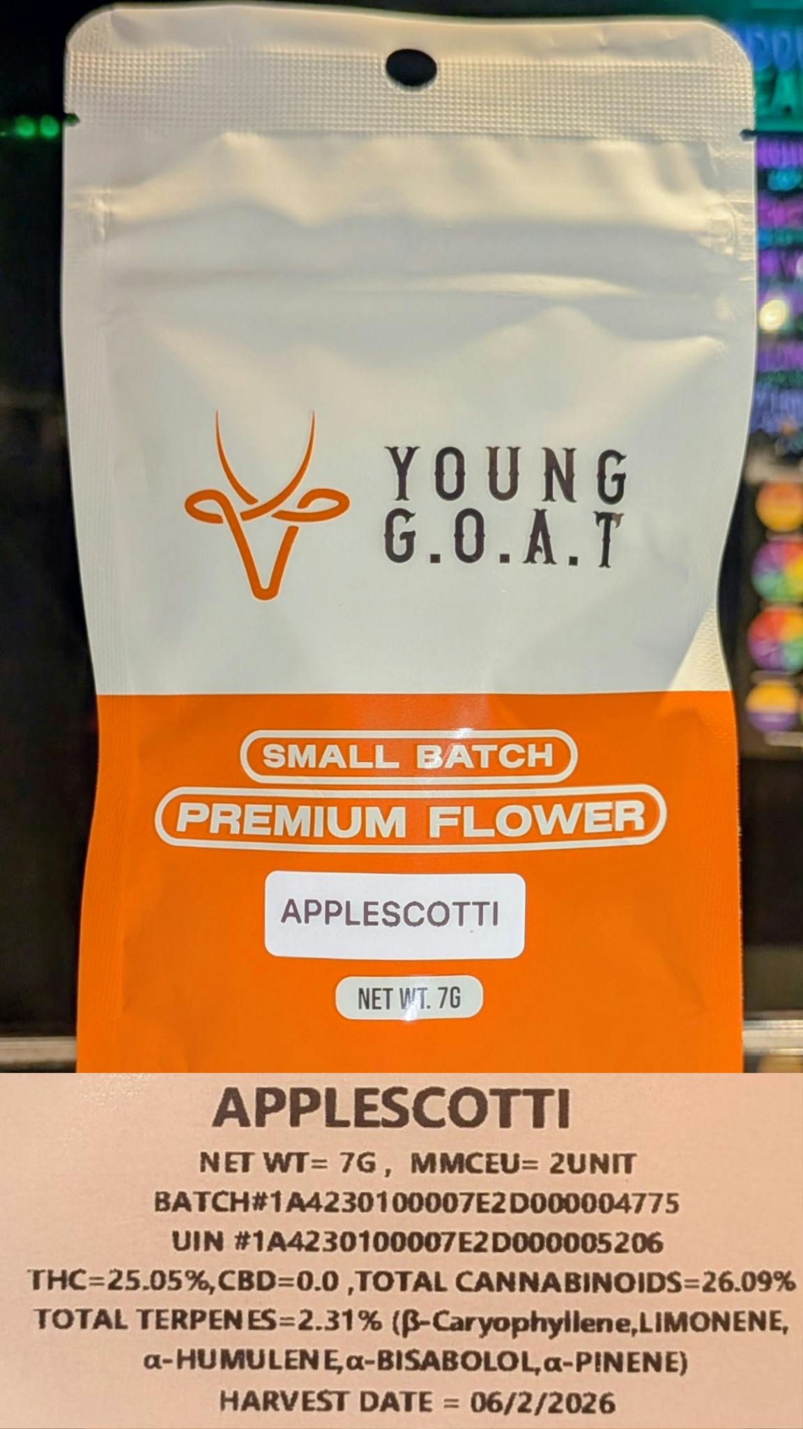 Applescotti | 7g | Young Goat