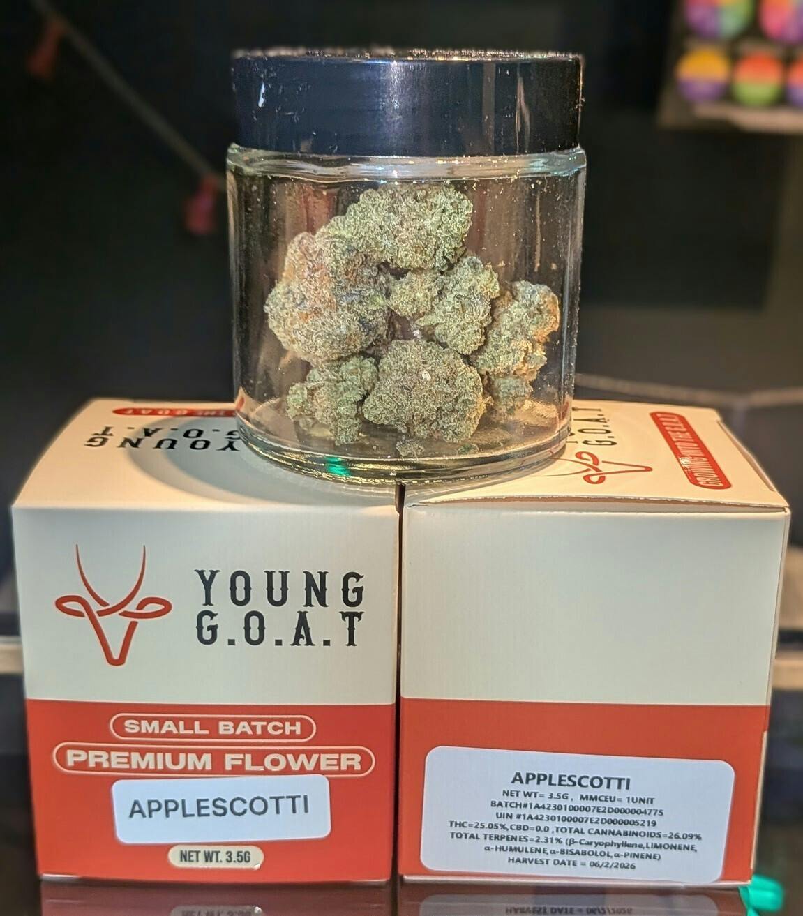 Applescotti | 3.5g | Young Goat