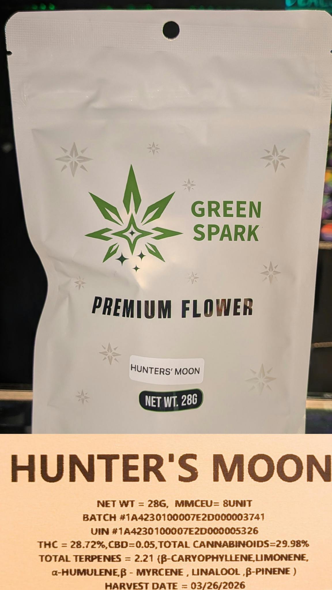 Hunter's Moon | 28g | Green Spark