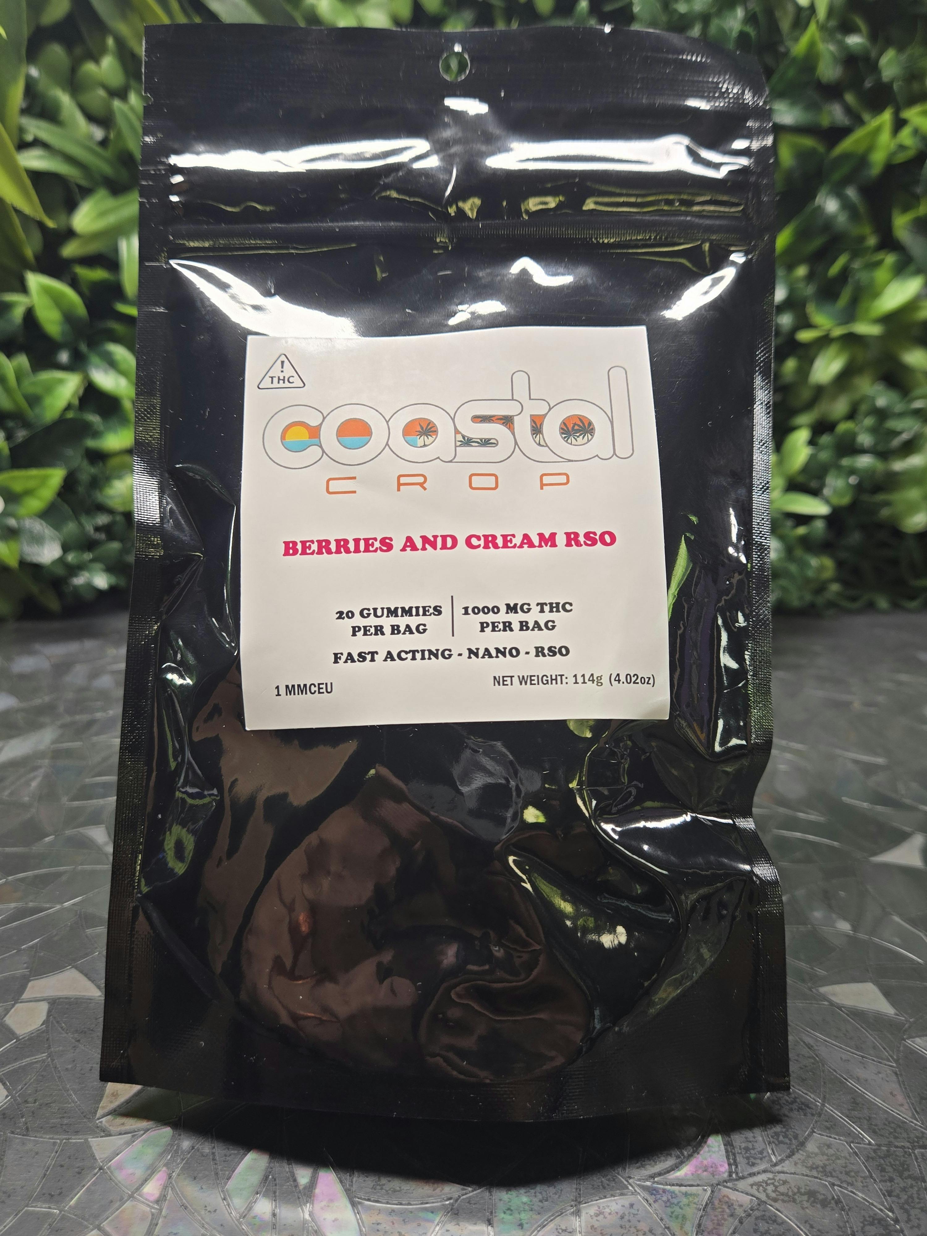Berries and Cream | 1000mg | Coastal Crop