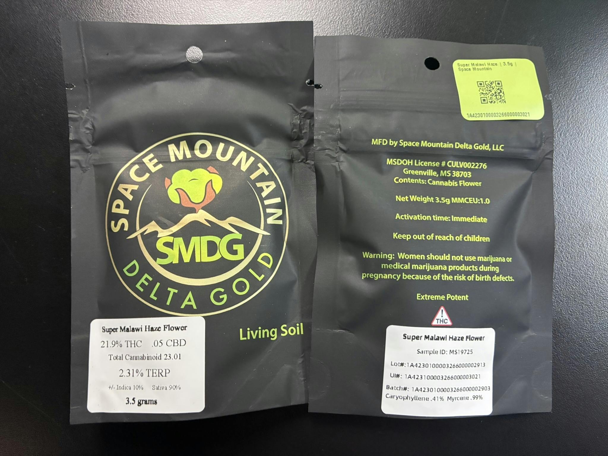 Super Malawi Haze | 3.5g | Space Mountain