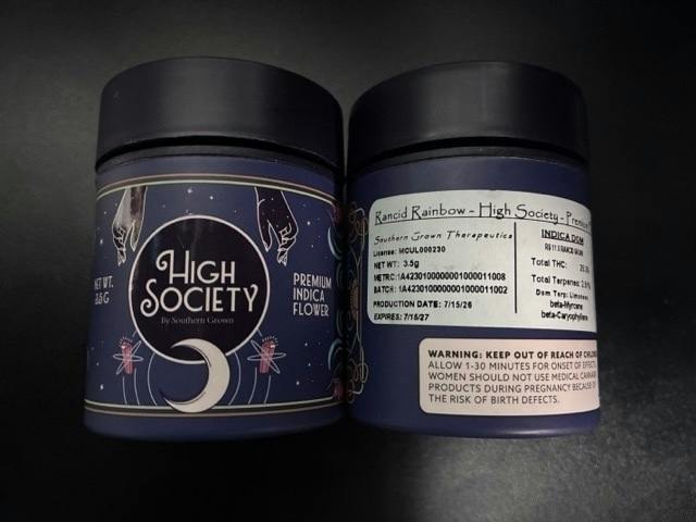 Rancid Rainbow | 3.5g | High Society